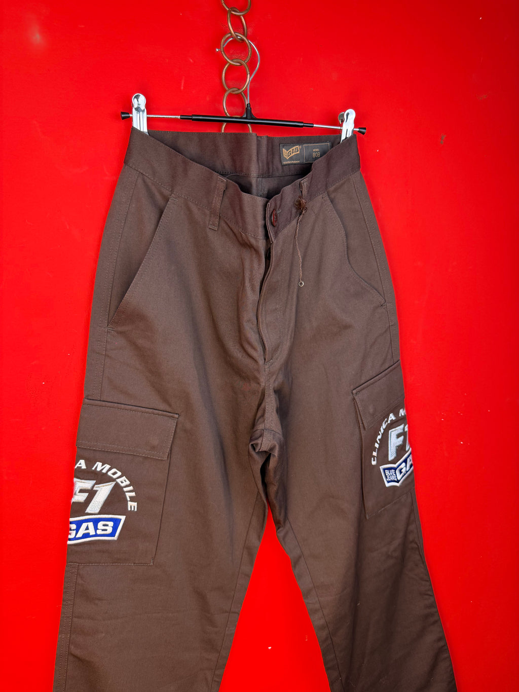 Vintage GAS BOB F1 Clinica Mobile Pants – Made in Italy – Y2K