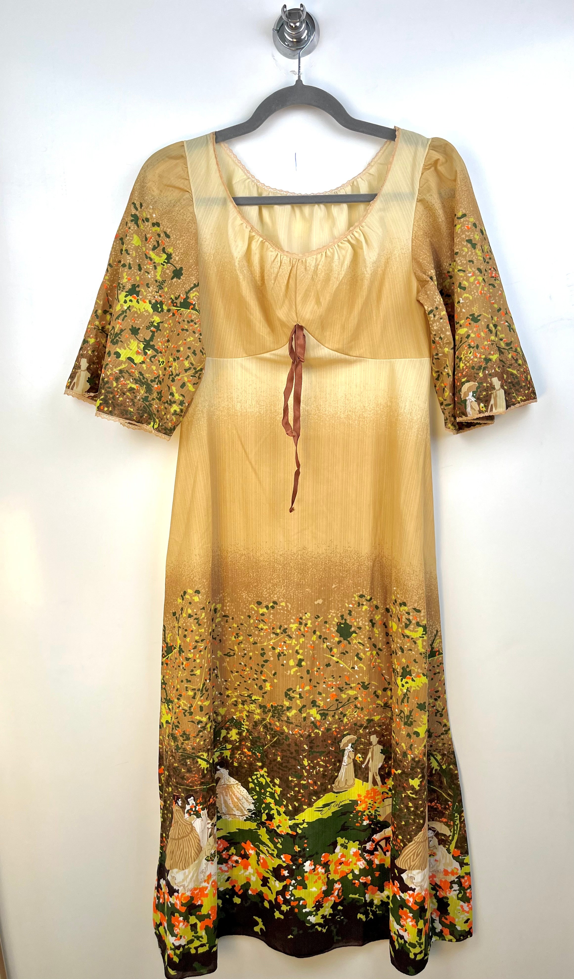 Vintage Prairie Two Piece Dress Set