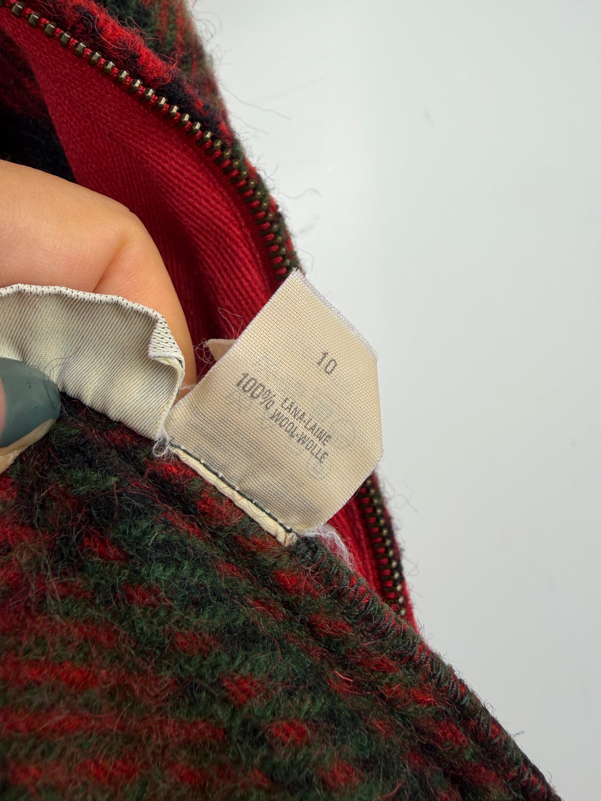 Cappotto vintage Pennyblack in lana tartan con interno rimovibile