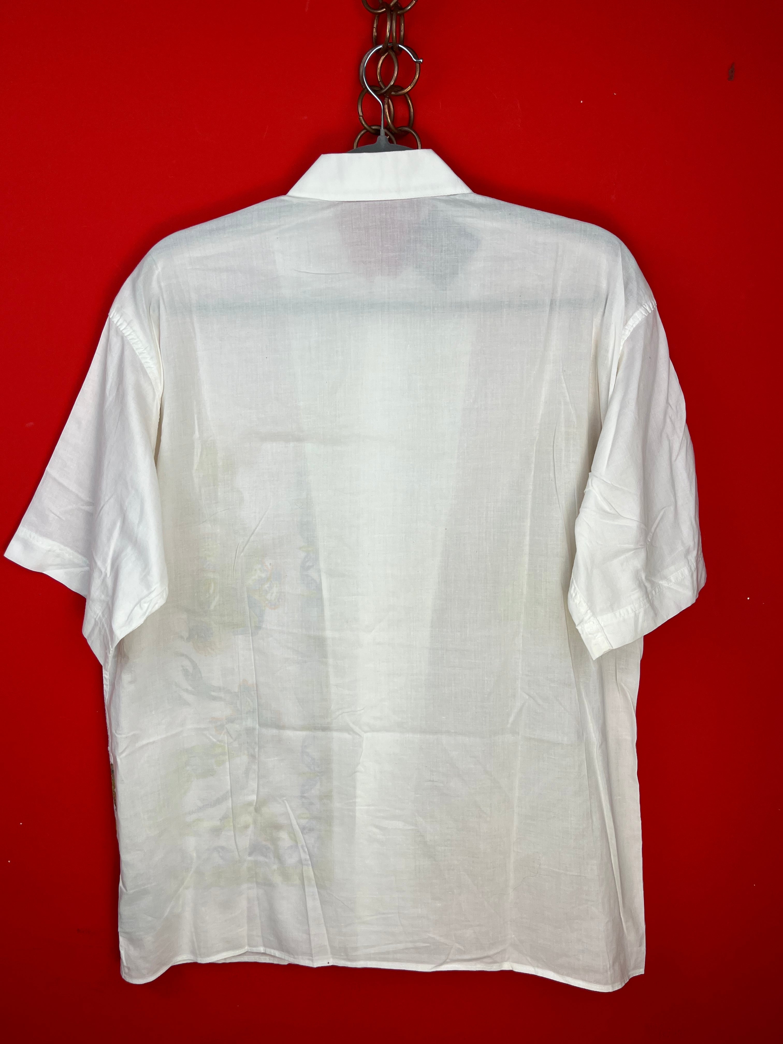 Camicia Vintage Made in Italy in Cotone Stampato