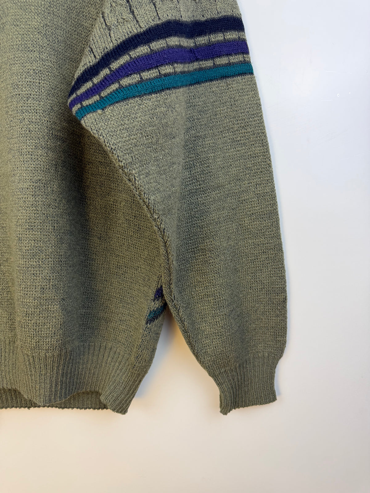 Maglione vintage Pro Man con fantasia geometrica