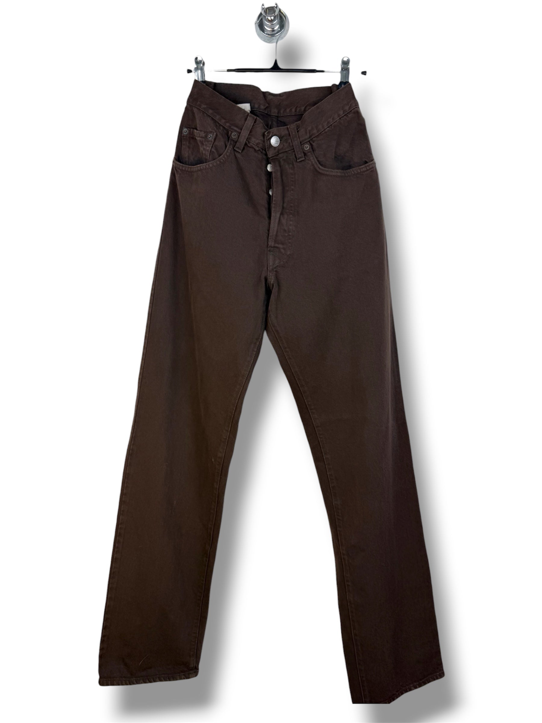 Replay Jeans Vintage Marroni 100% Cotone Regular W32