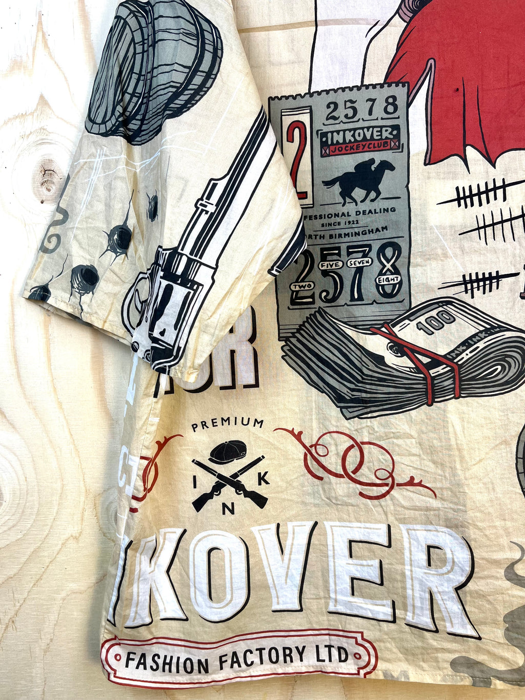 Camicia Vintage Inkover Graphic Made in Italy