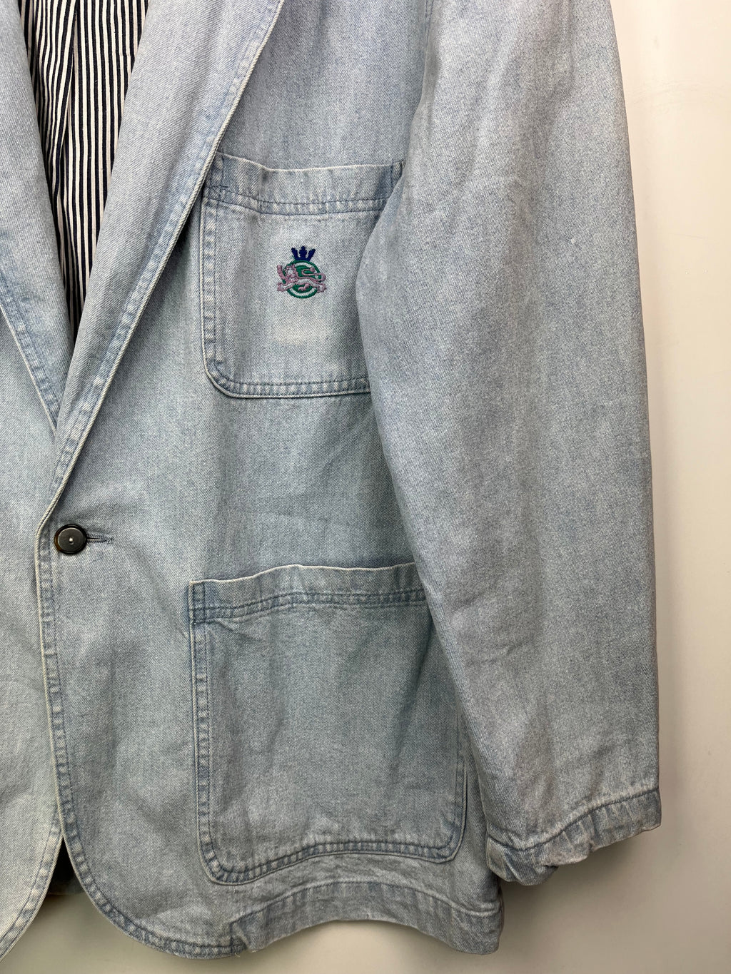 Blazer Vintage Denim Made in Italy
