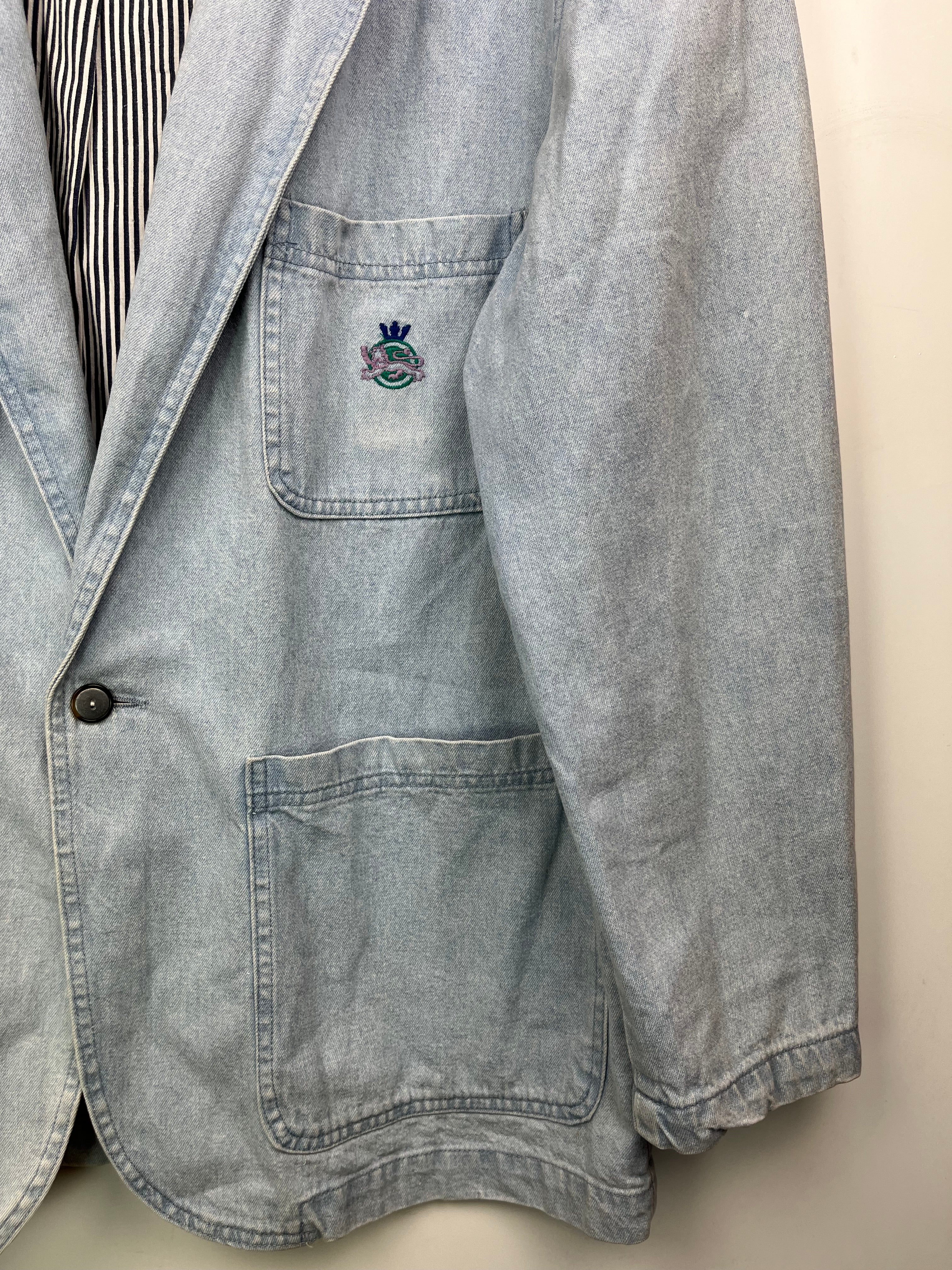Blazer Vintage Denim Made in Italy