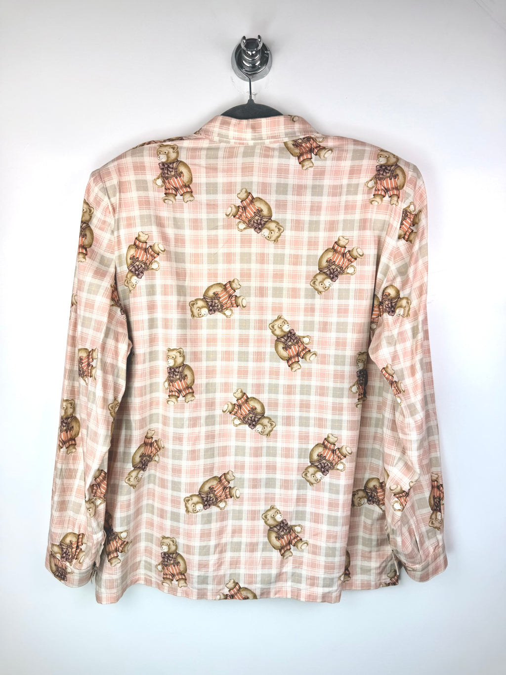 Camicia vintage teddy bear con spalline