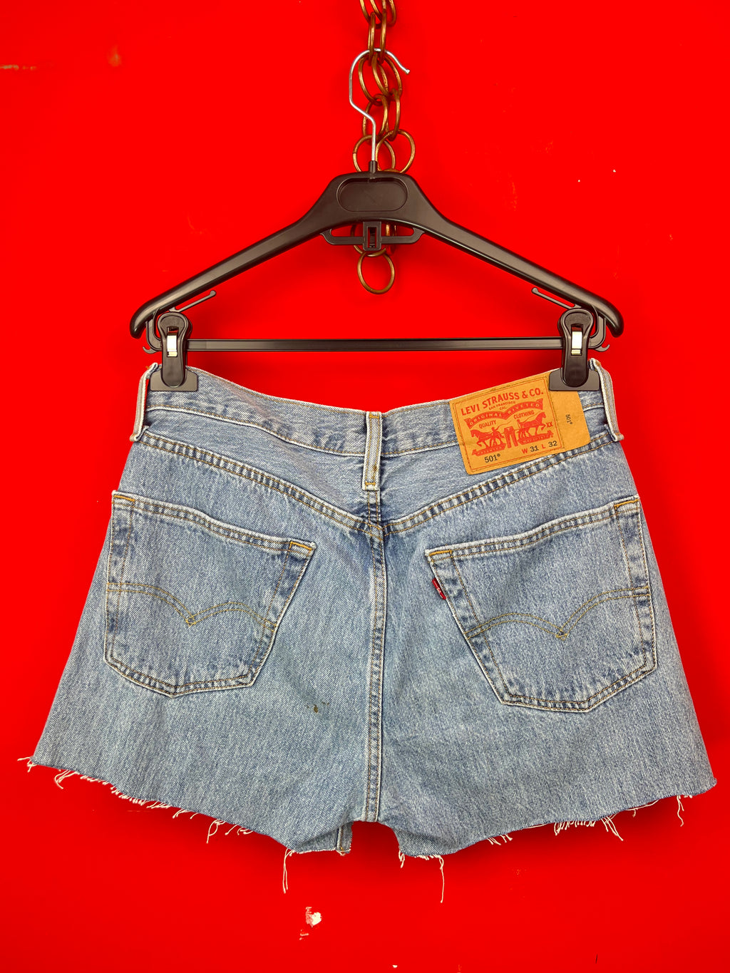 Levi’s 501 Vintage Denim Shorts Vita Alta