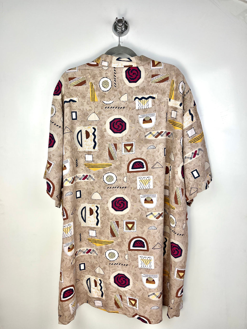 Camicia Vintage Casa Moda Anni ’90 Fantasia Astratta Oversize