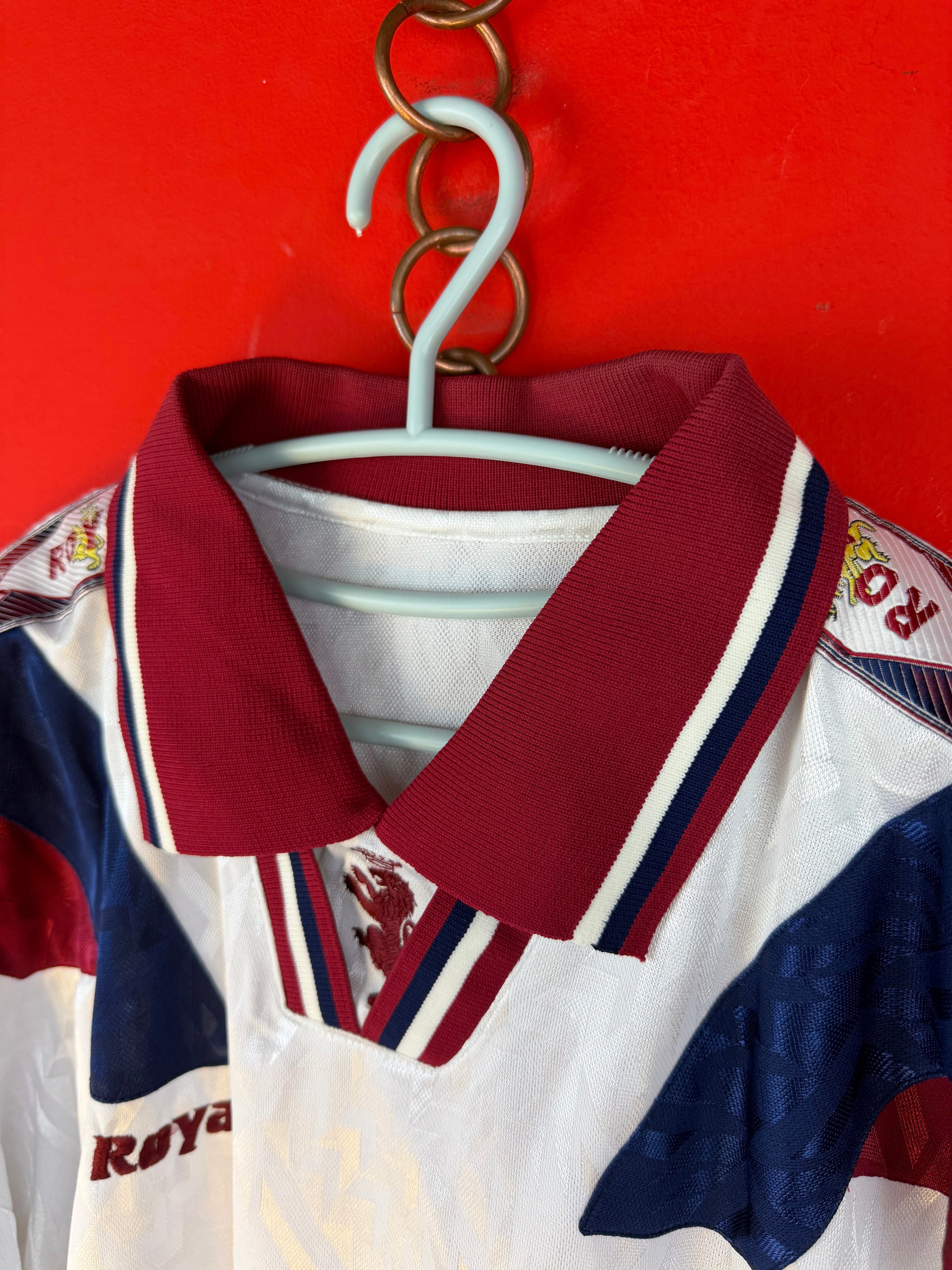 Vintage Royal 90s Long Sleeve Football Jersey