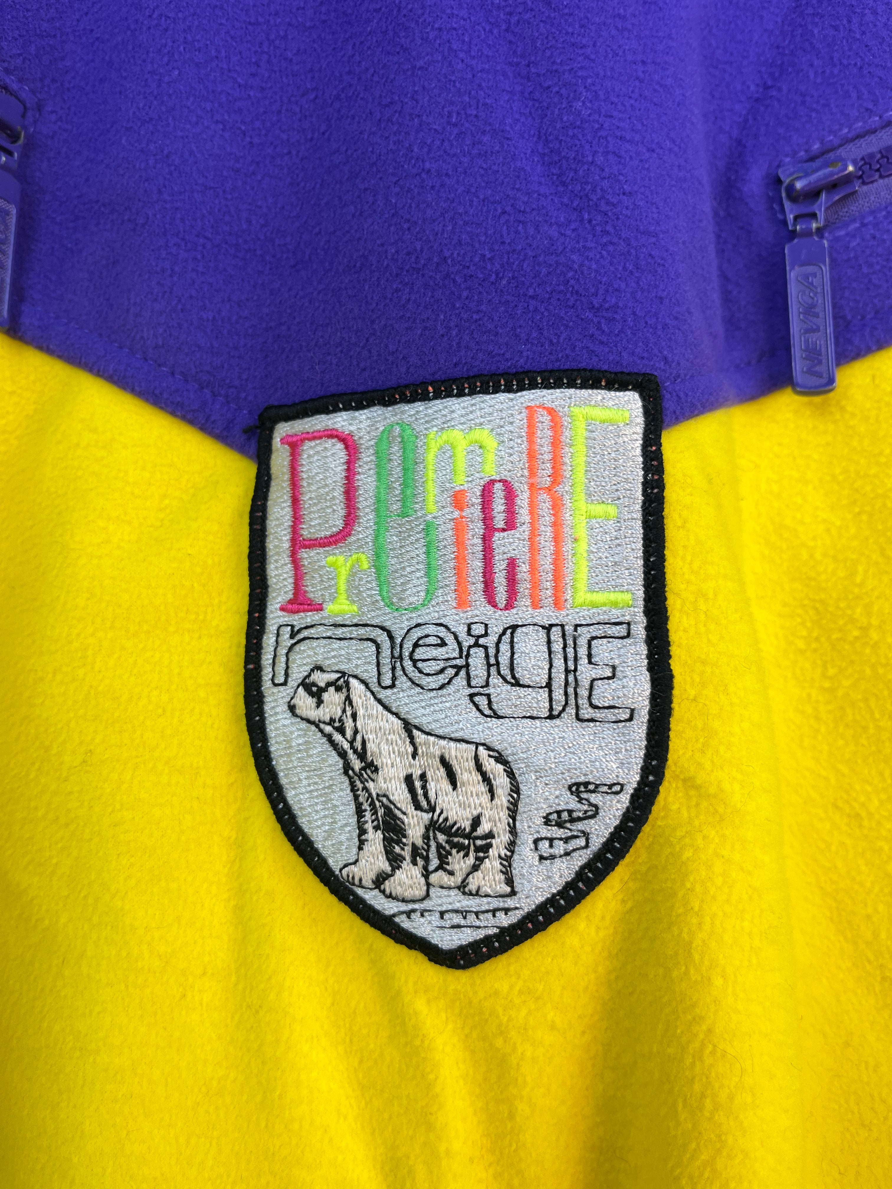 Vintage Nevica Colorblock Ski Anorak 90s Fleece