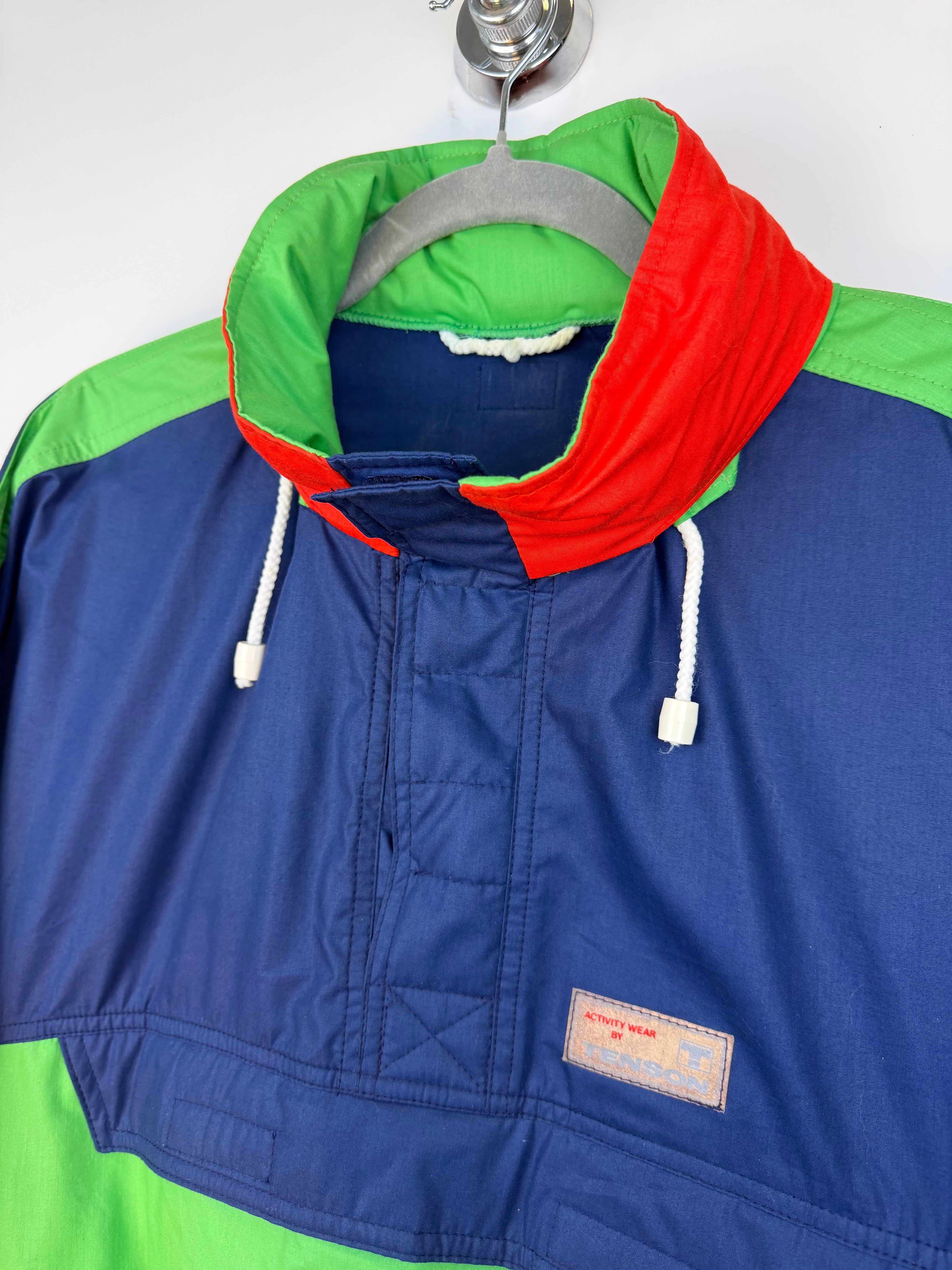 Vintage Tenson 90s Color Block Anorak Jacket