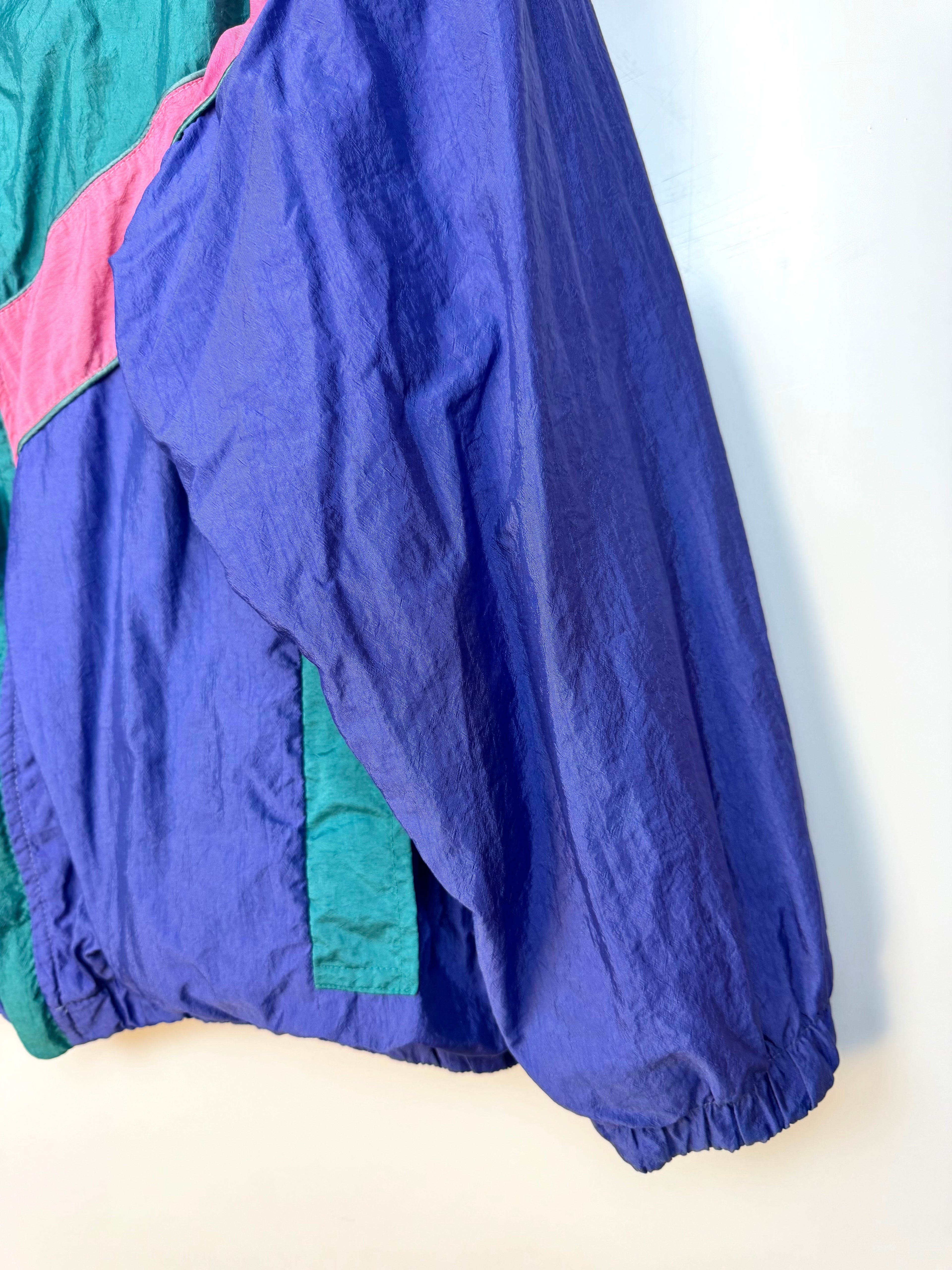 MaxMeyer 1990 Color Block Windbreaker Jacket