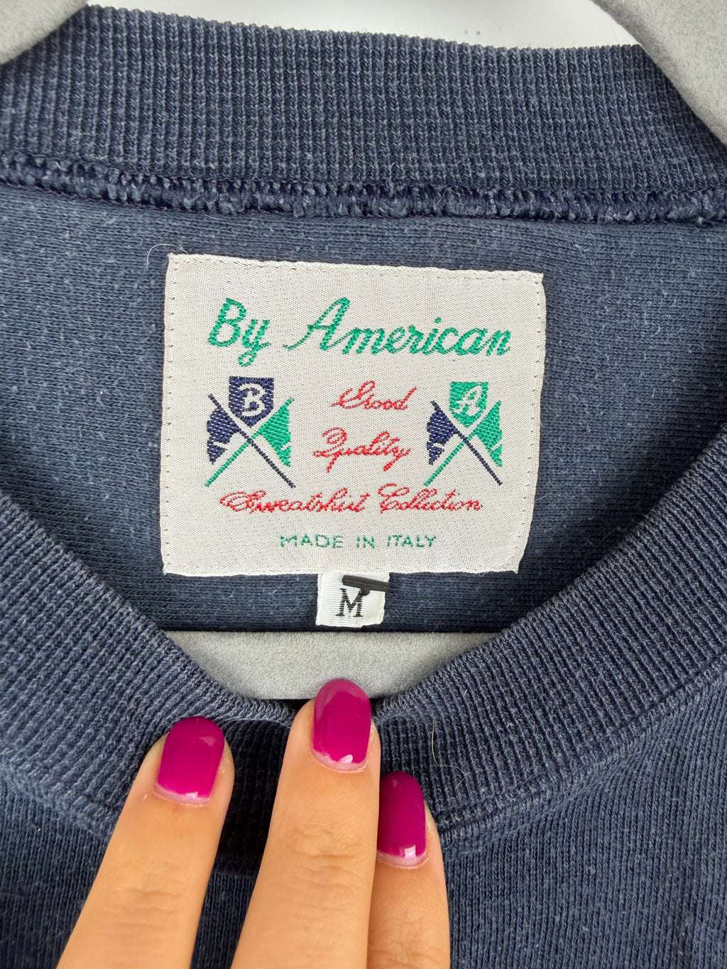 Felpa vintage anni ’90 Waking Waves – Made in Italy