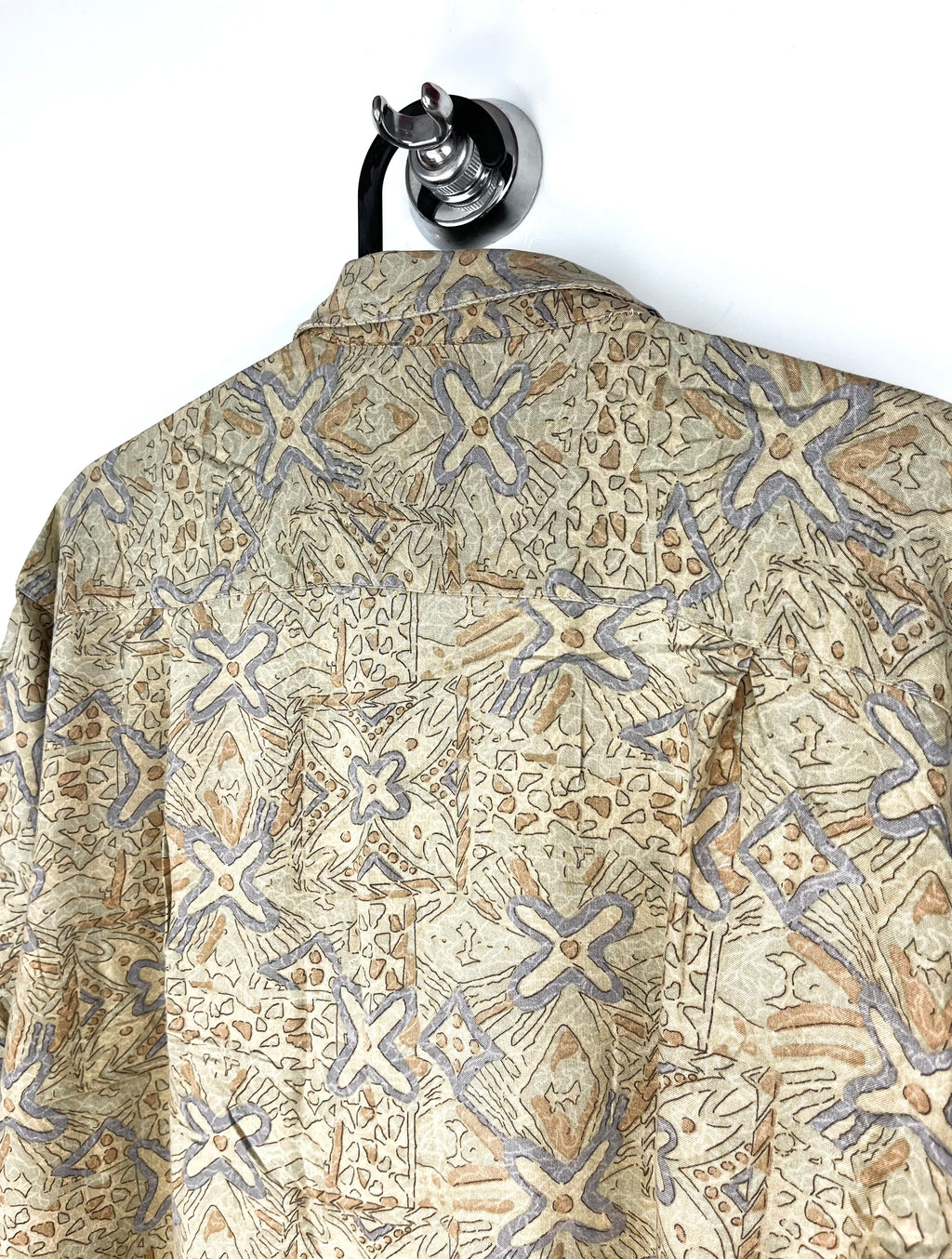 Camicia Vintage Fantasia Astratta Anni '90
