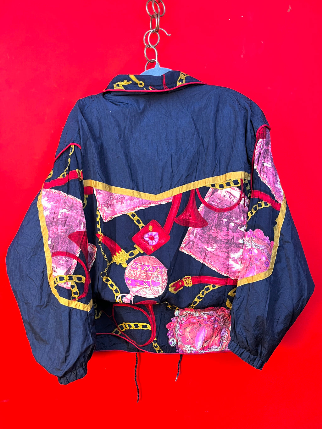 Giacca Vintage 90s Baroque Windbreaker