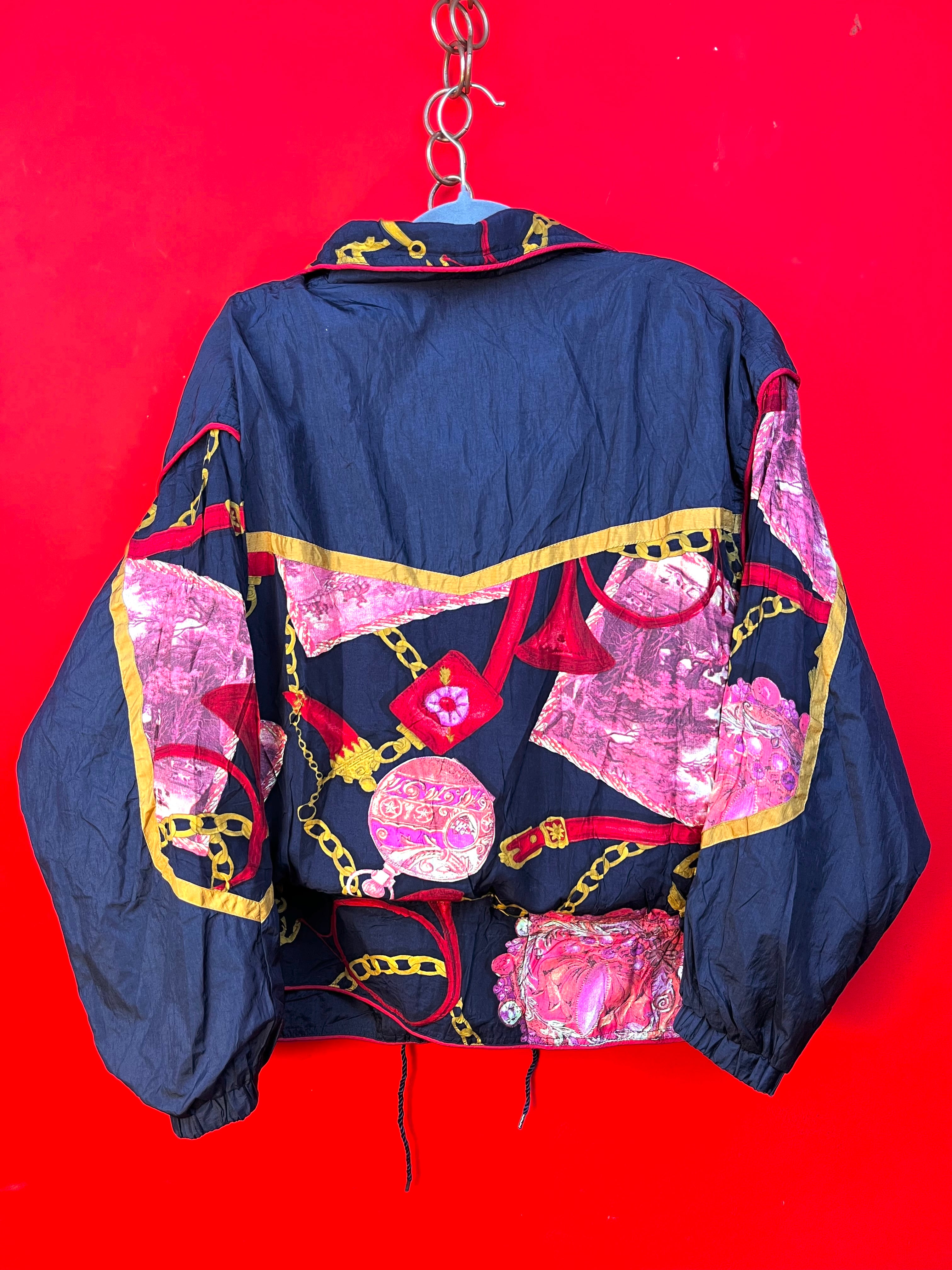 Giacca Vintage 90s Baroque Windbreaker