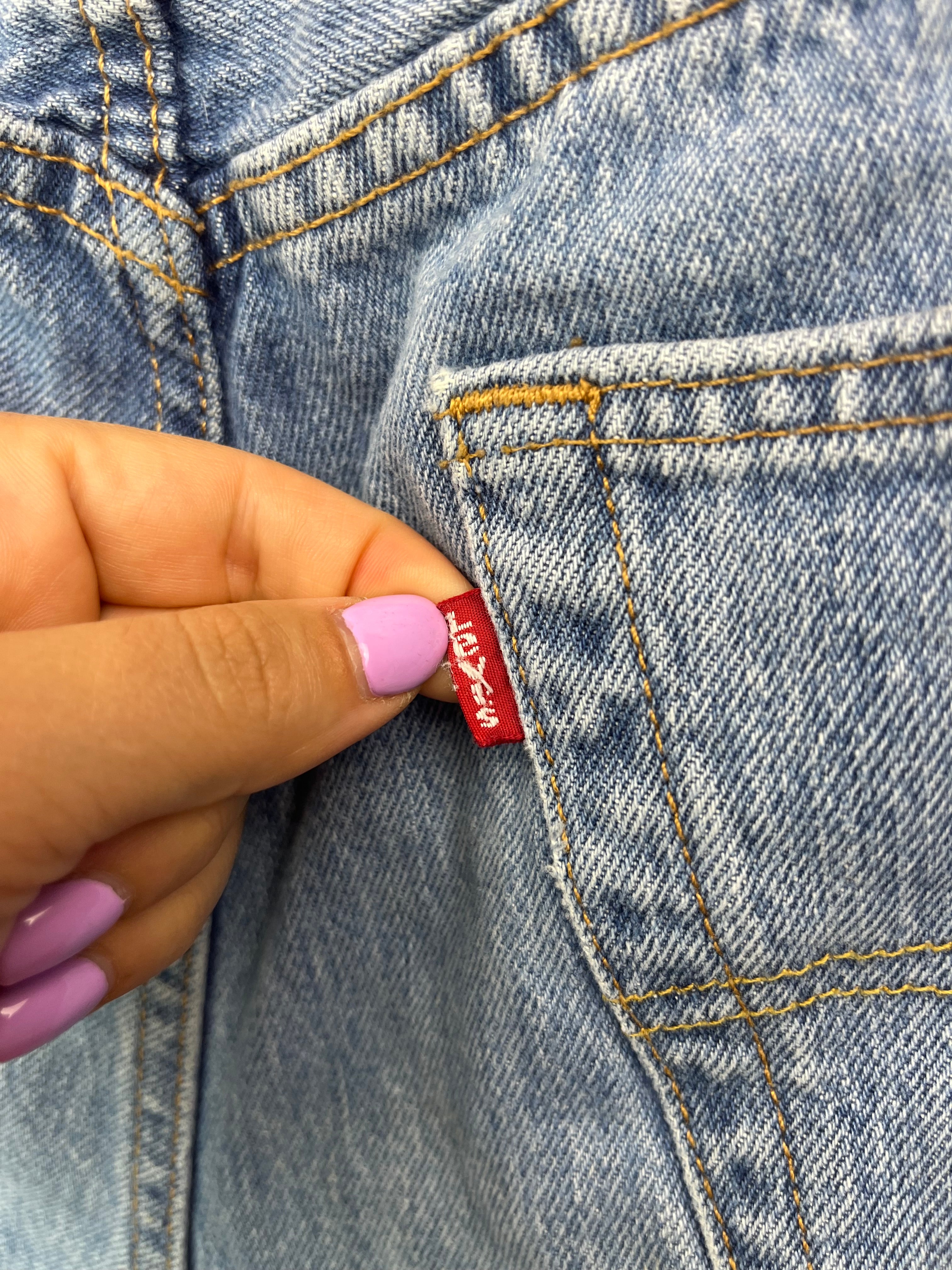 Levi’s 501 Vintage Denim Shorts Vita Alta