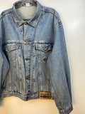 Giacca Jeans Vintage Oversize Denim Chiaro XXL