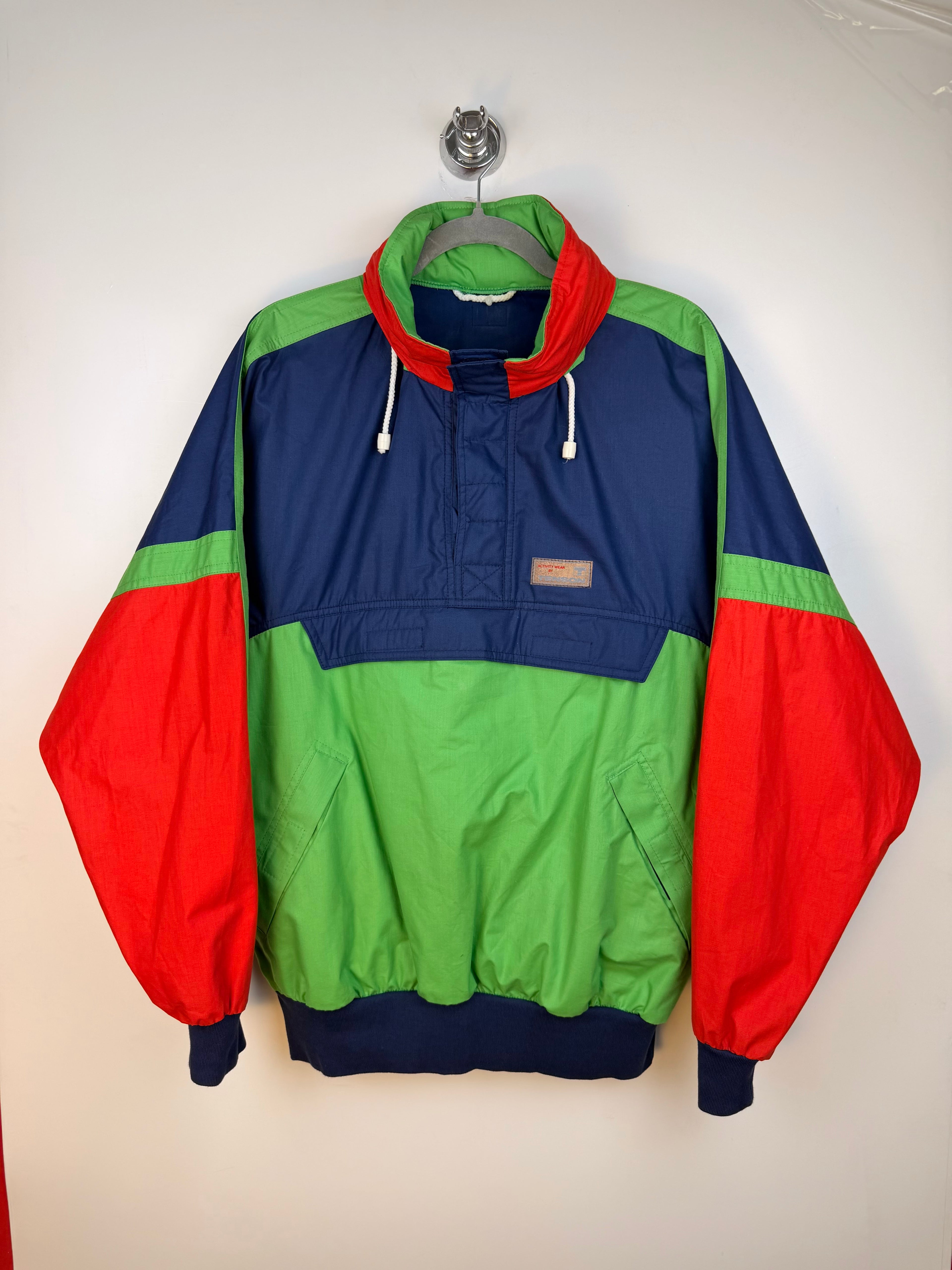Vintage Tenson 90s Color Block Anorak Jacket