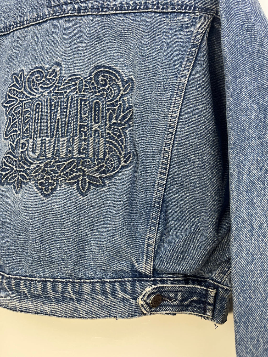 Giacca Denim Vintage Cropped Pop 84 Made in Italy