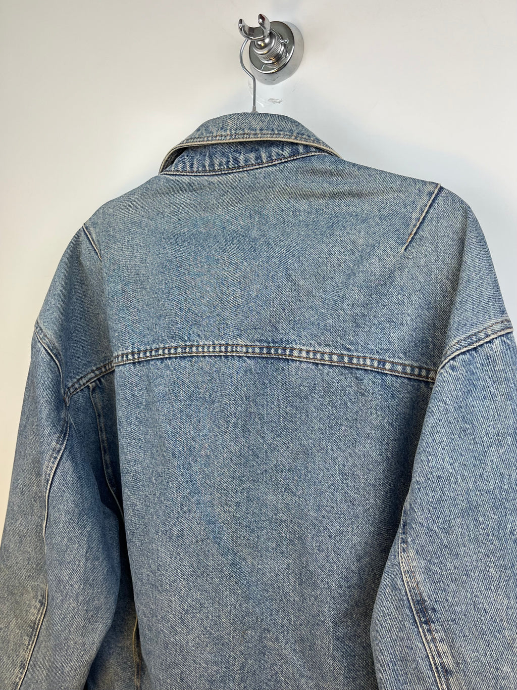 Giacca Jeans Vintage Oversize Denim Chiaro XXL