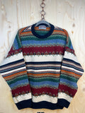 Maglione Vintage Mario Marra Made in Italy Fantasia Nordica