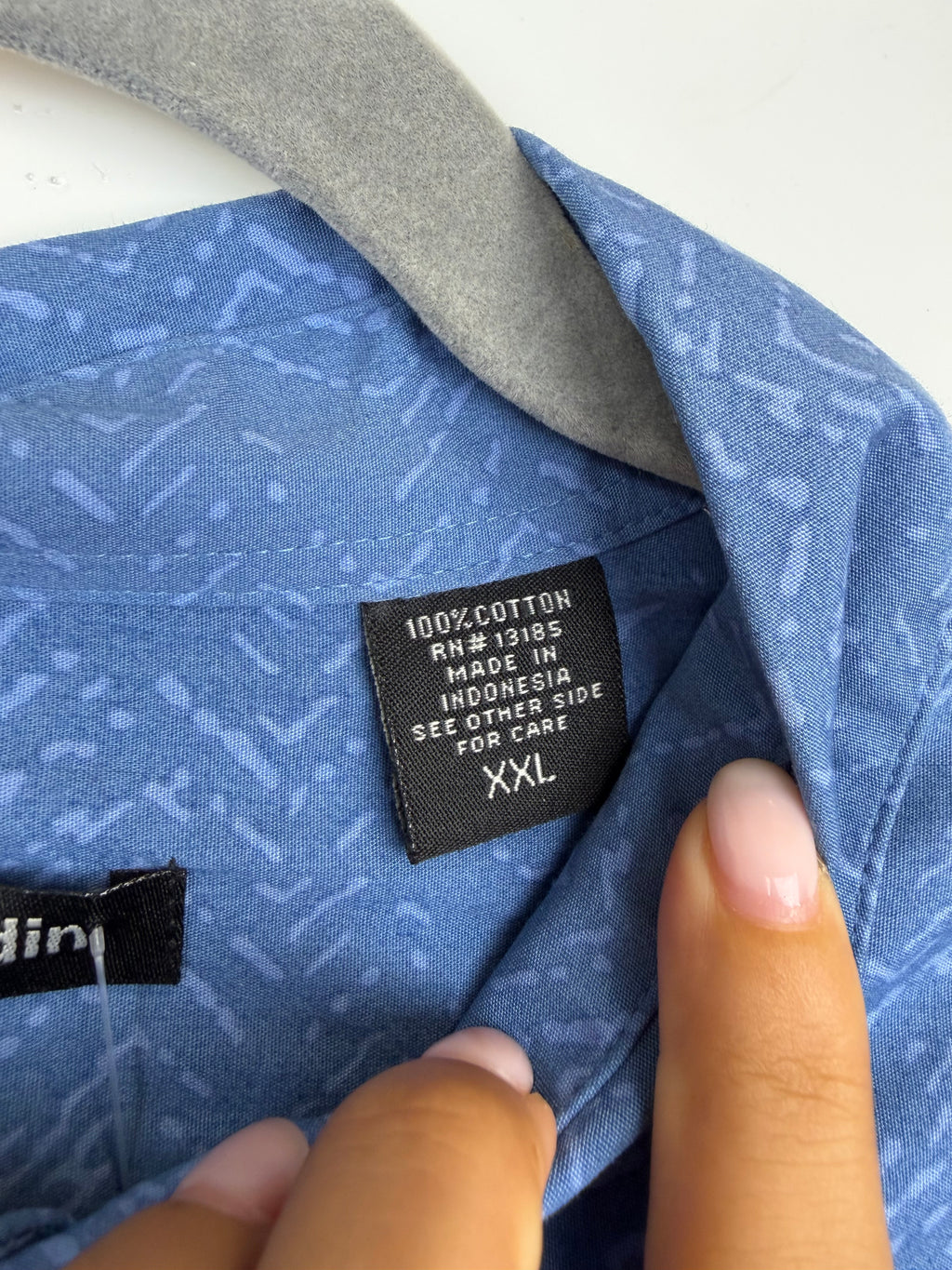 Camicia vintage Pierre Cardin tropicale in cotone – XXL