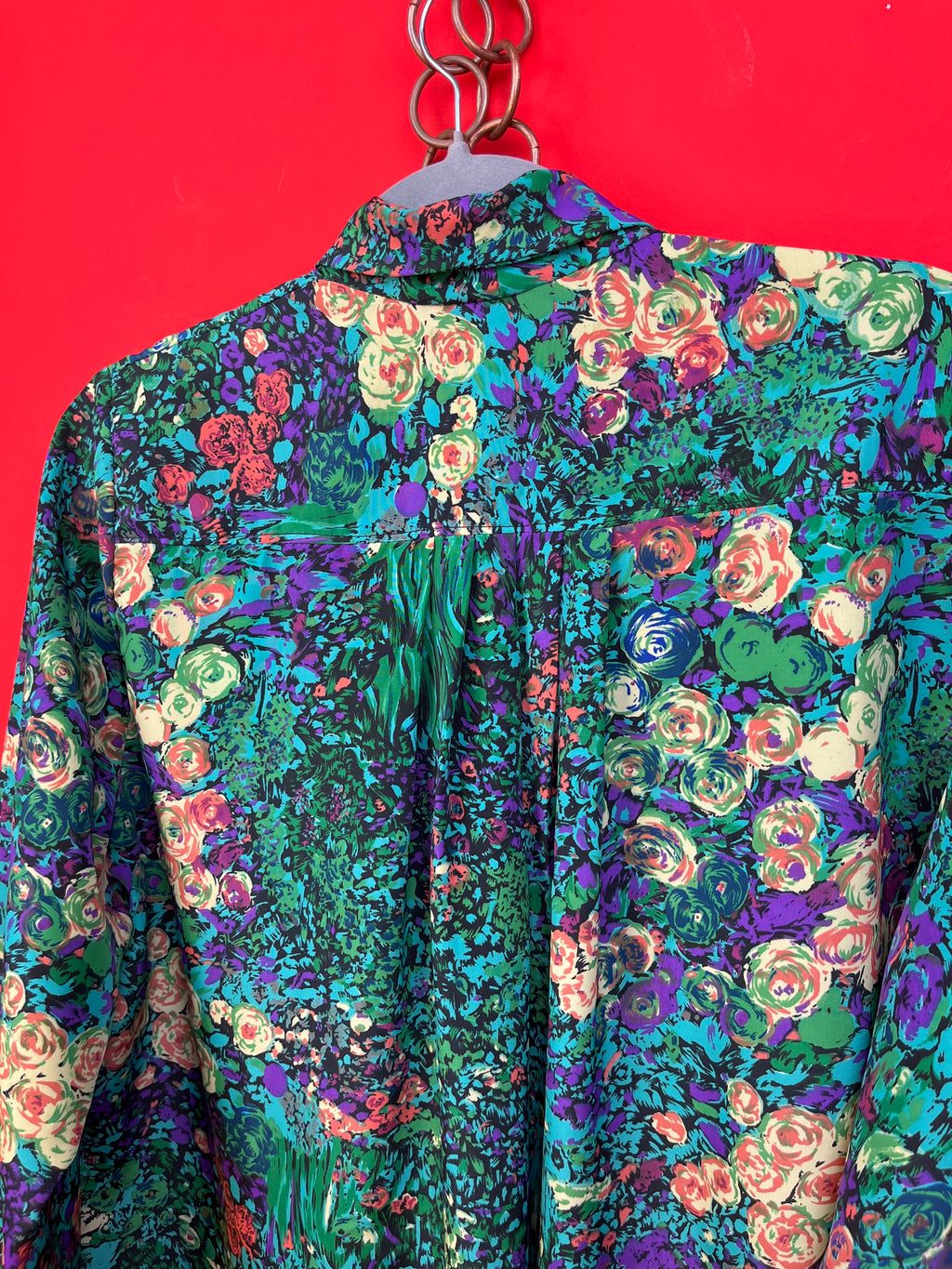 Camicia Vintage Floreale Artistica Anni 90
