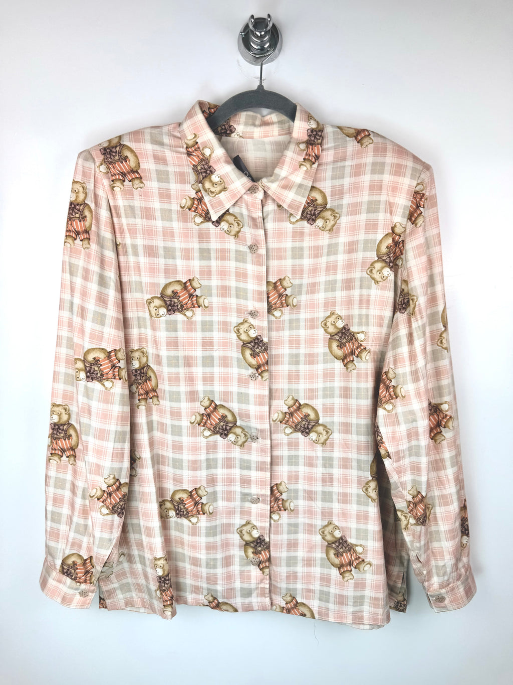 Camicia vintage teddy bear con spalline