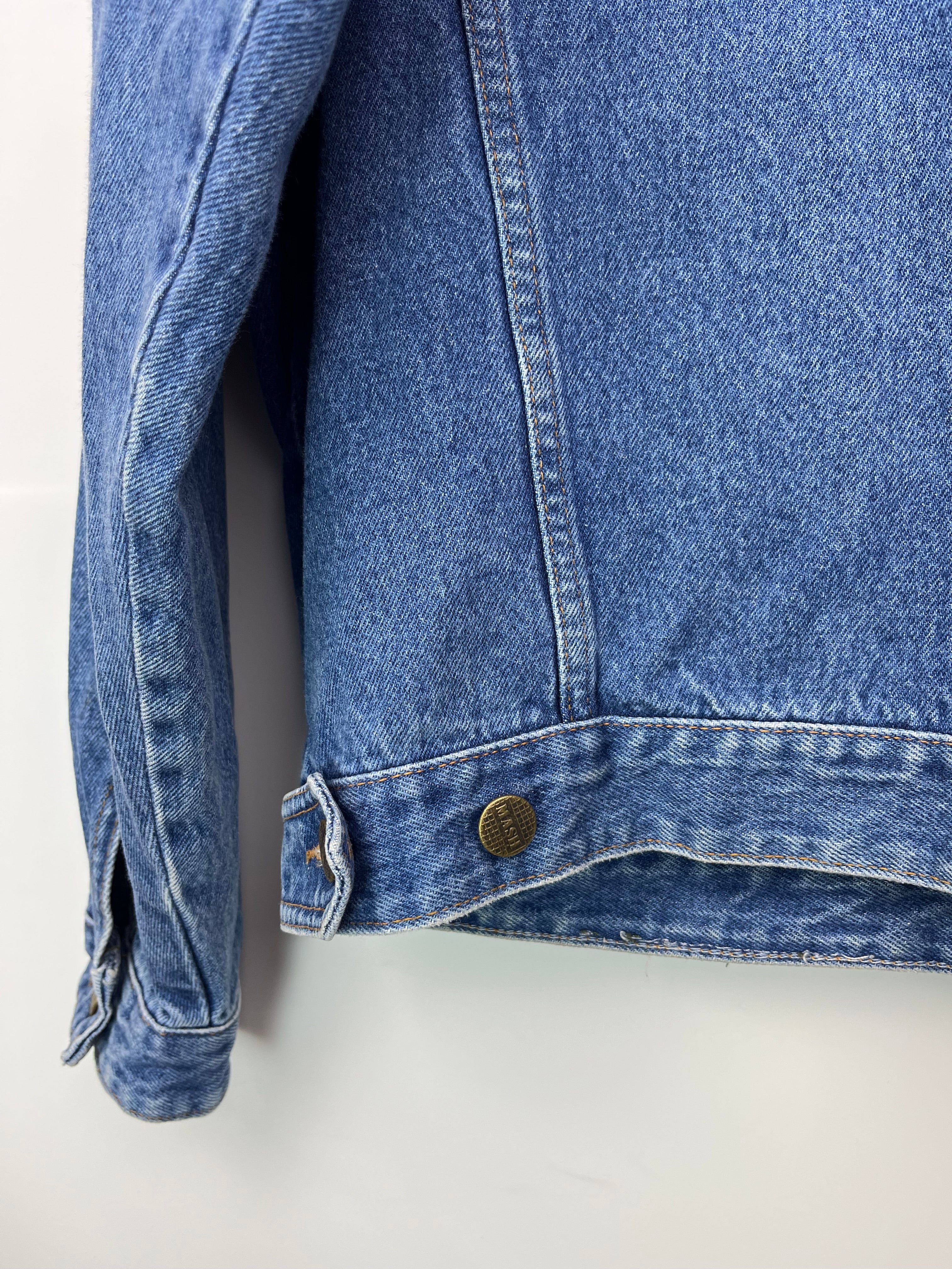 Giacca Denim Vintage Made in Italy Oversize