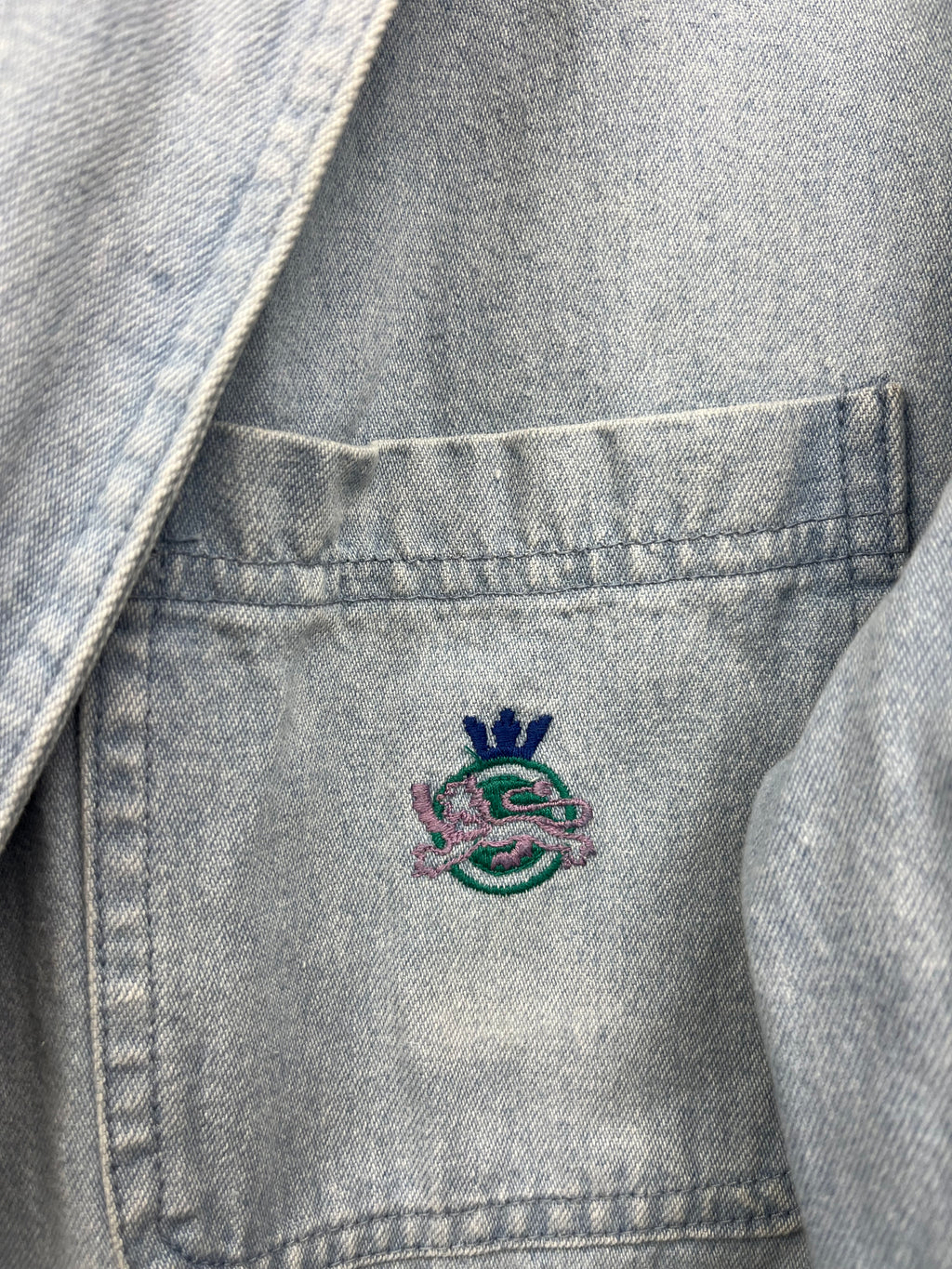 Blazer Vintage Denim Made in Italy