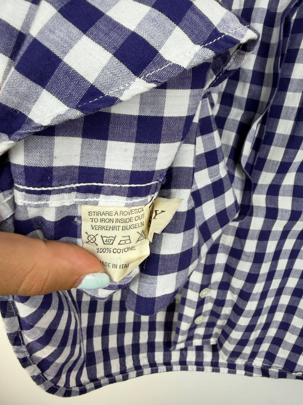 Camicia Vintage Disney Goofy Ricamata Made in Italy
