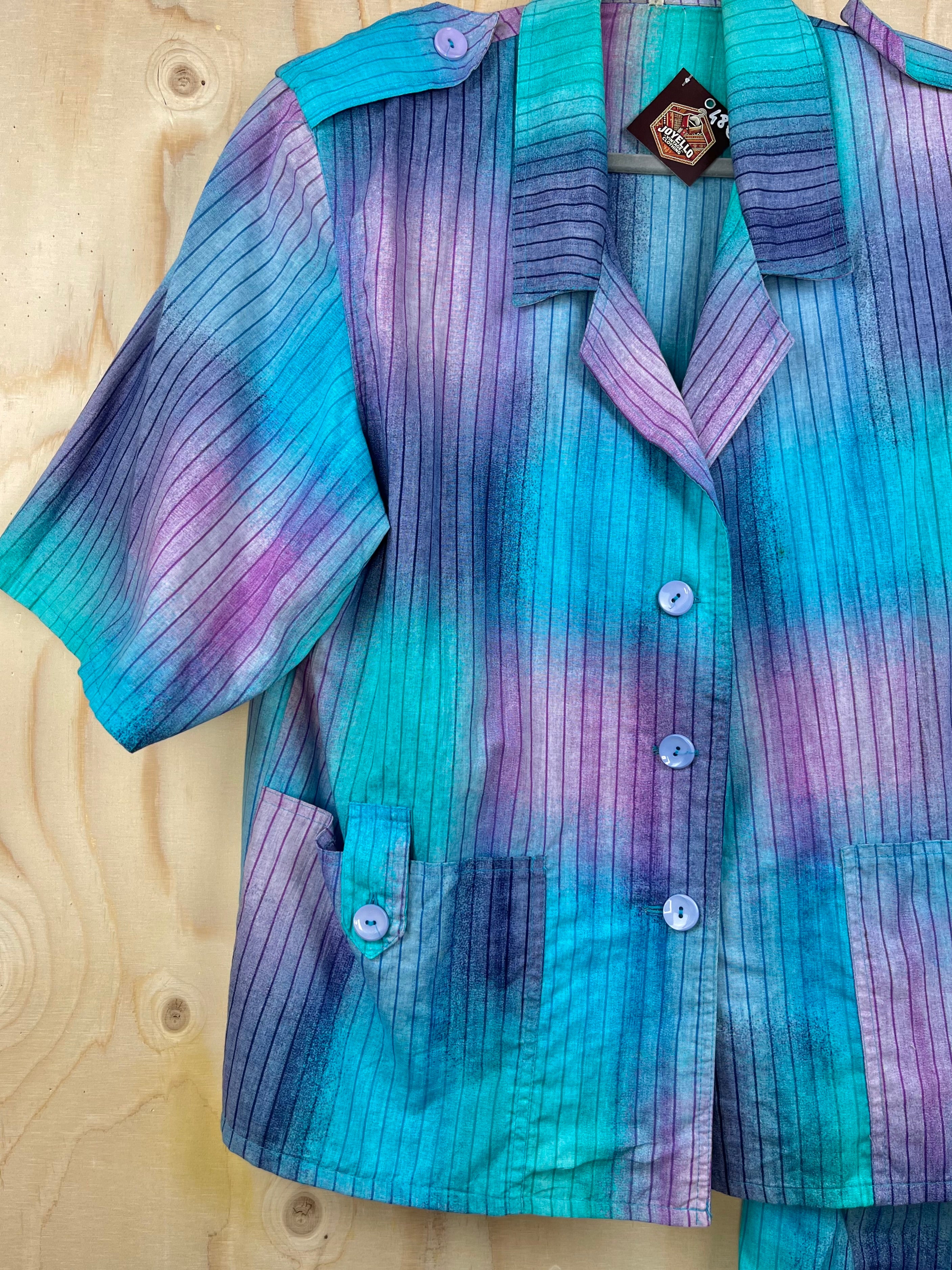 Completo Vintage Anni ’90 Made in Italy in Cotone Pastello