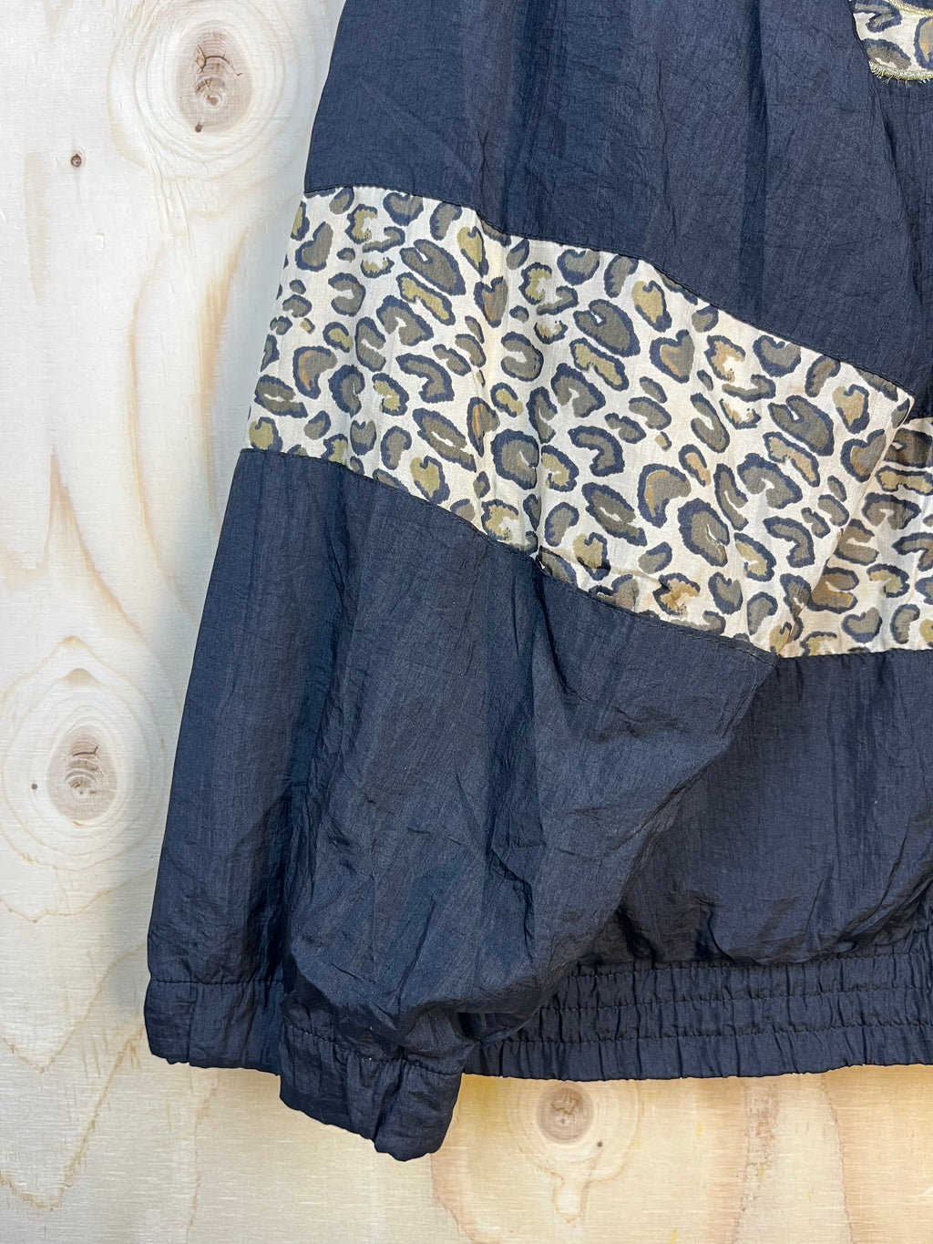 Vintage Leopard Track Jacket 90s