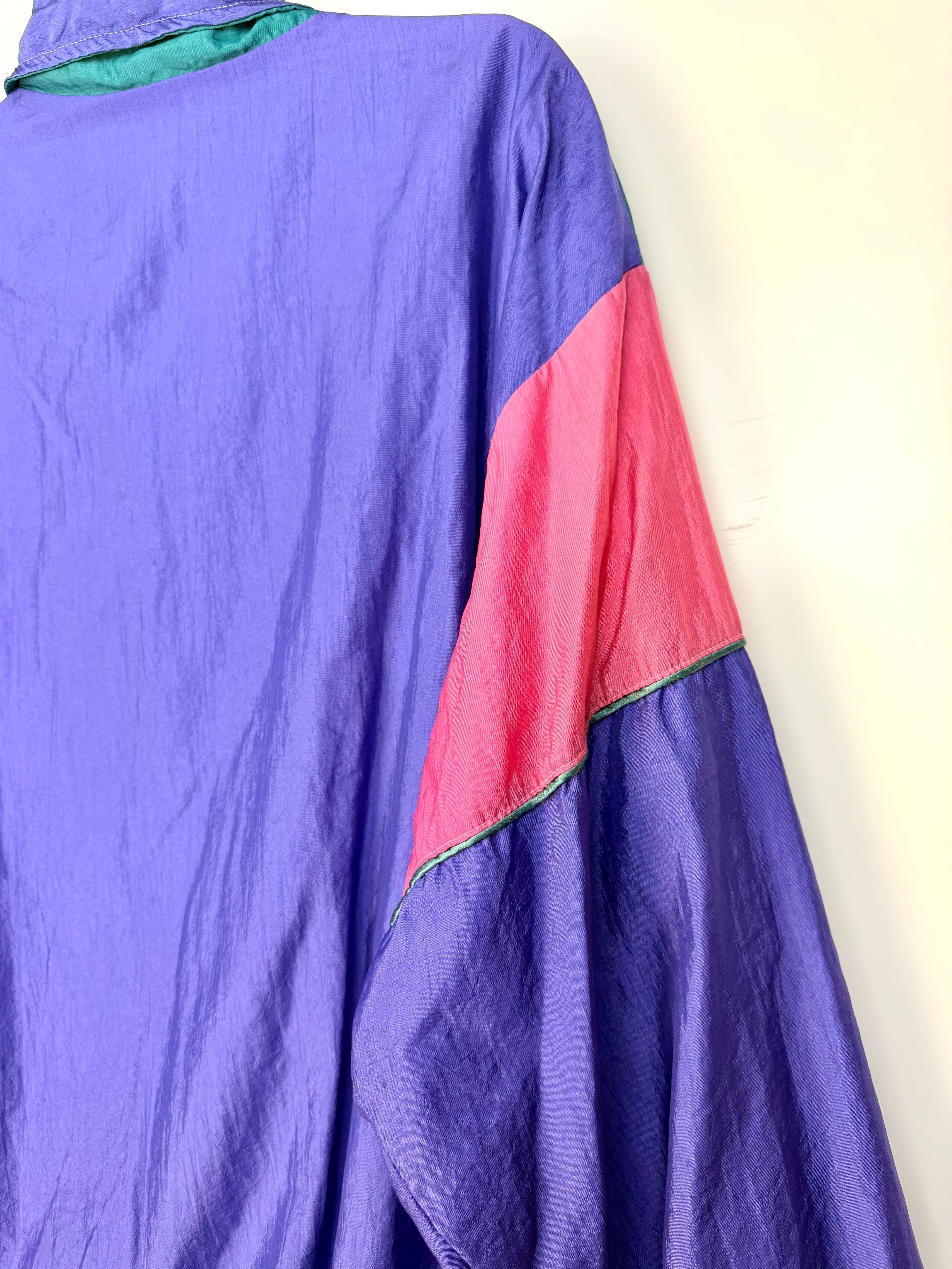 MaxMeyer 1990 Color Block Windbreaker Jacket