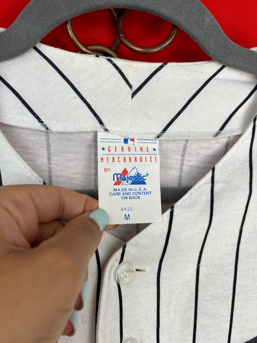 New York Yankees Majestic Vintage Baseball Jersey – Made in USA