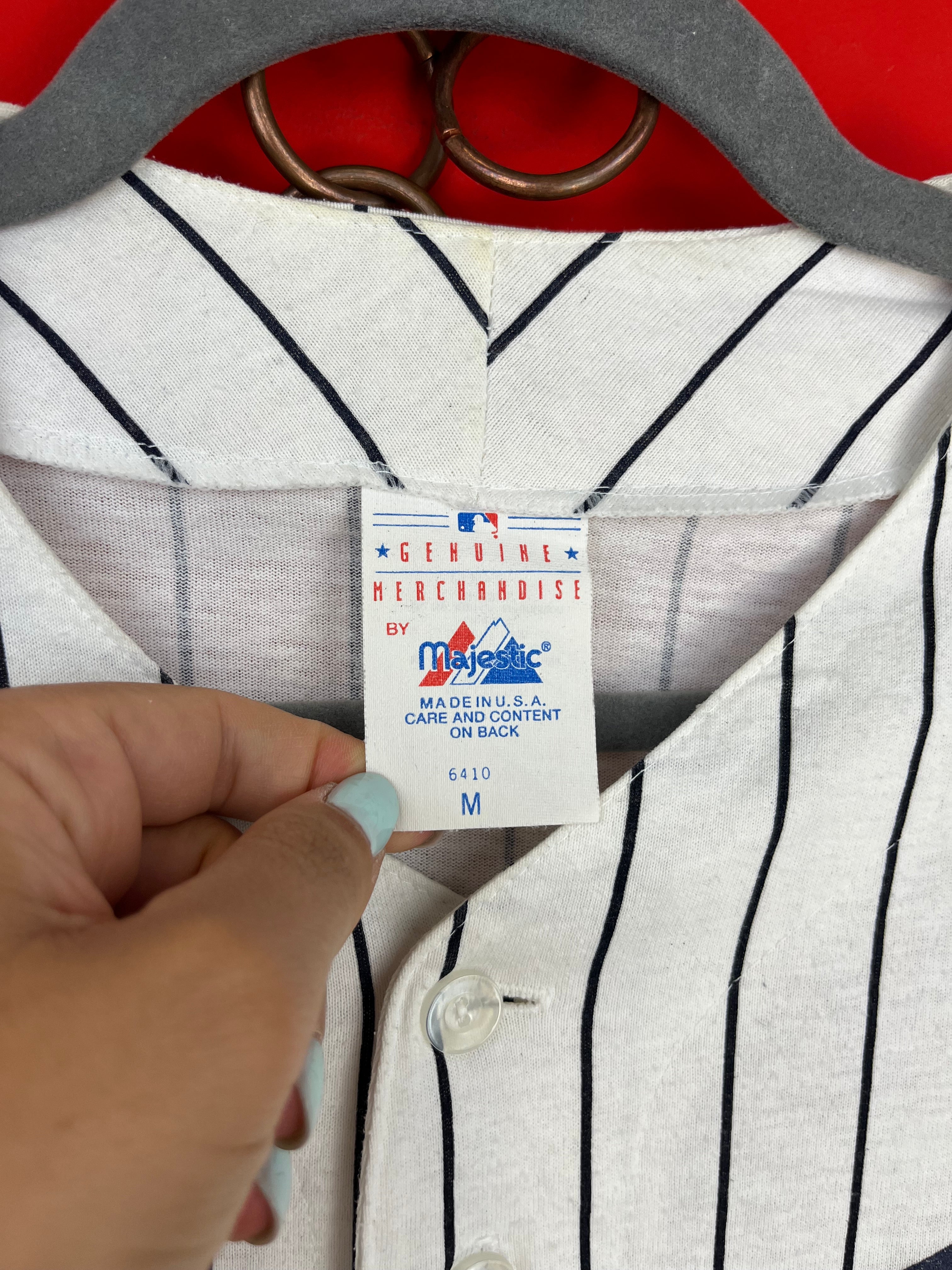 New York Yankees Majestic Vintage Baseball Jersey – Made in USA