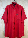 Vintage Marlboro Classics Red Linen Shirt