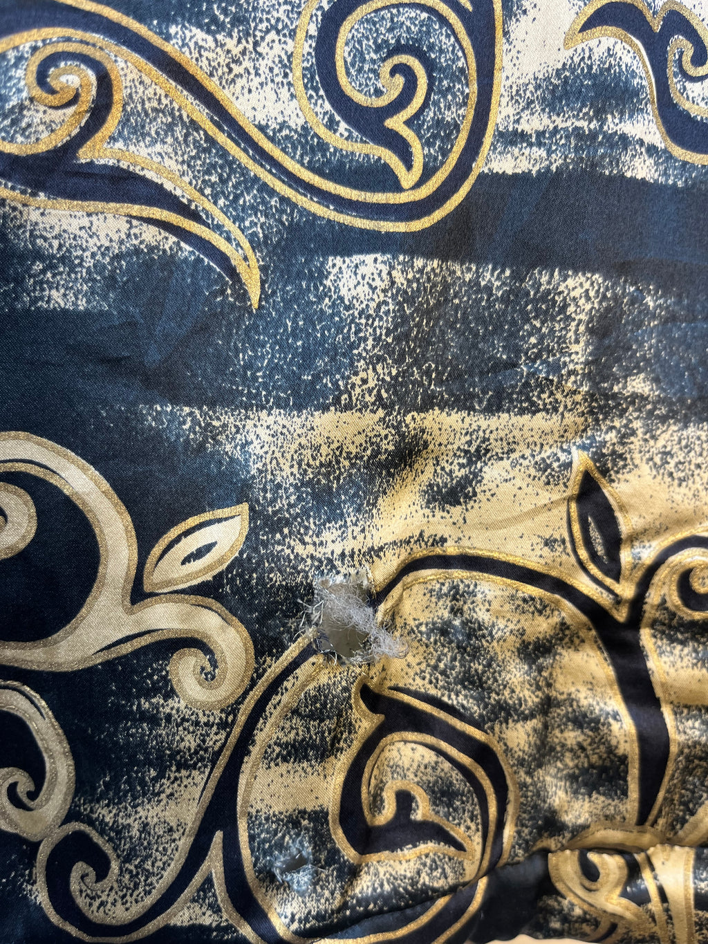 Vintage Silk Baroque Jacket 90s