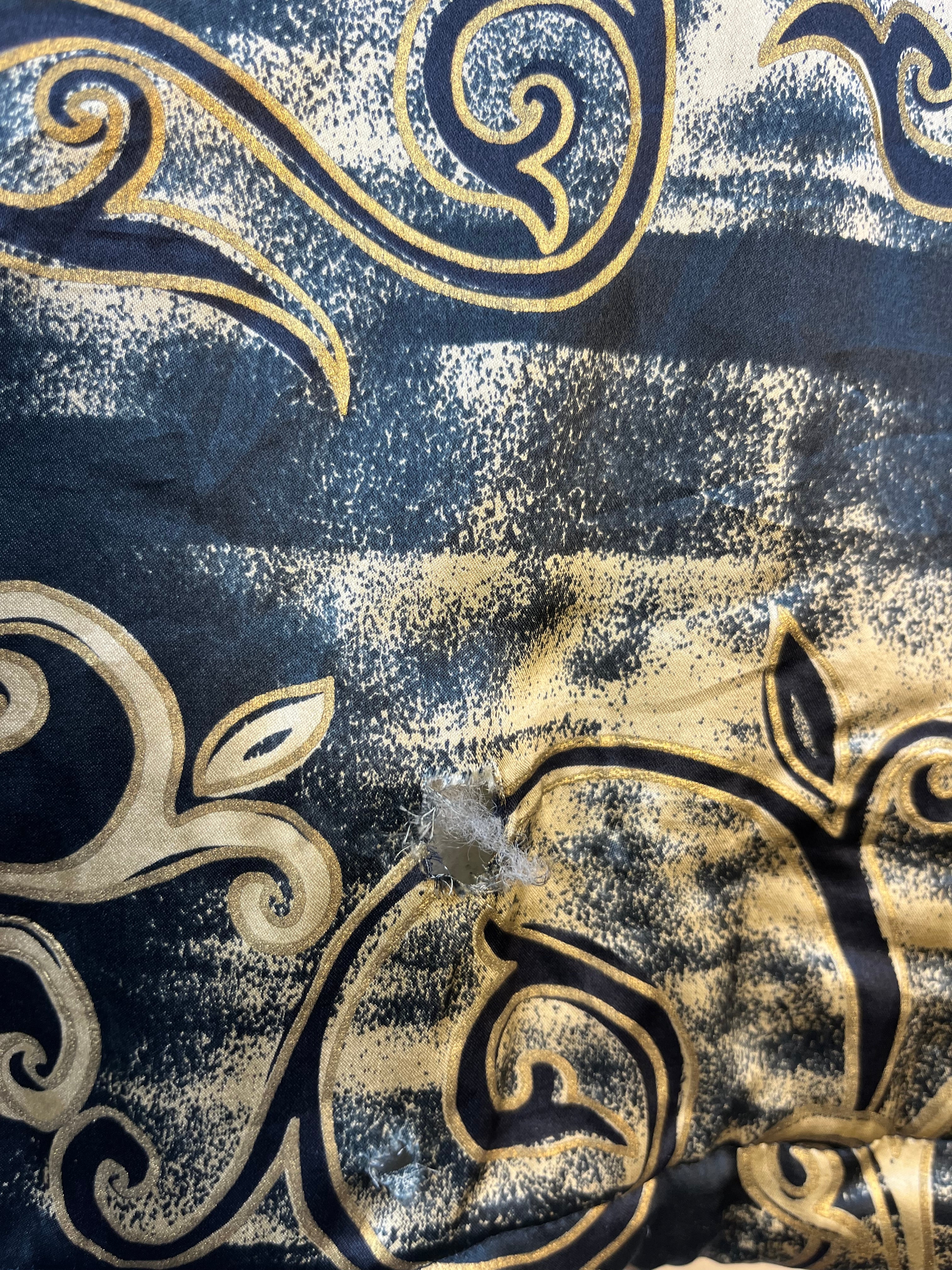 Vintage Silk Baroque Jacket 90s