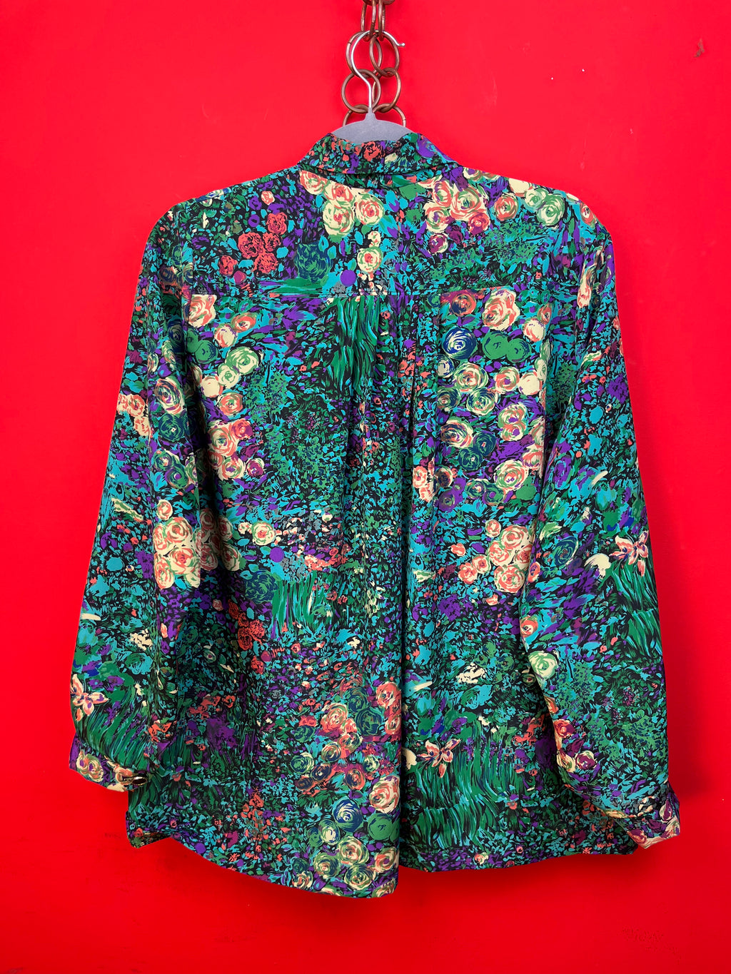 Camicia Vintage Floreale Artistica Anni 90