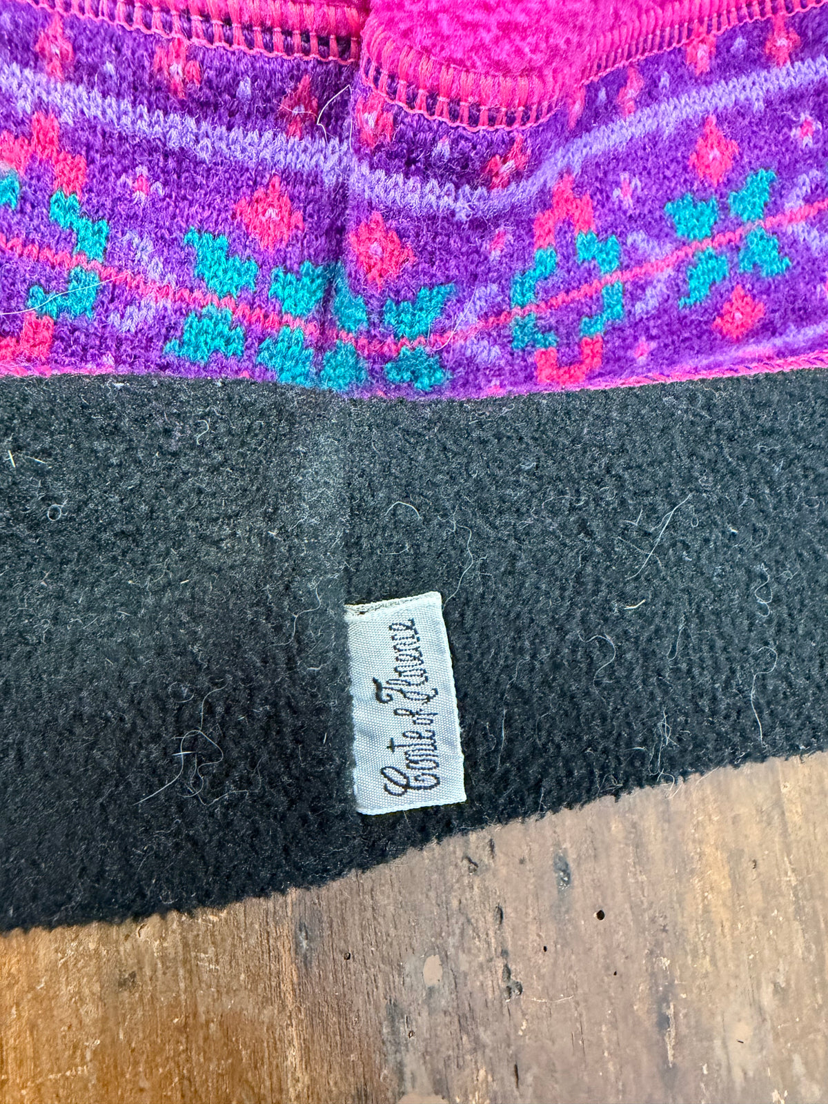 Cappello vintage Conte of Florence – Fucsia ski style