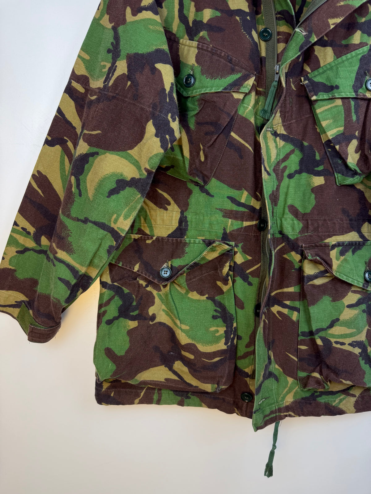 Giacca militare vintage originale British Army – camouflage DPM