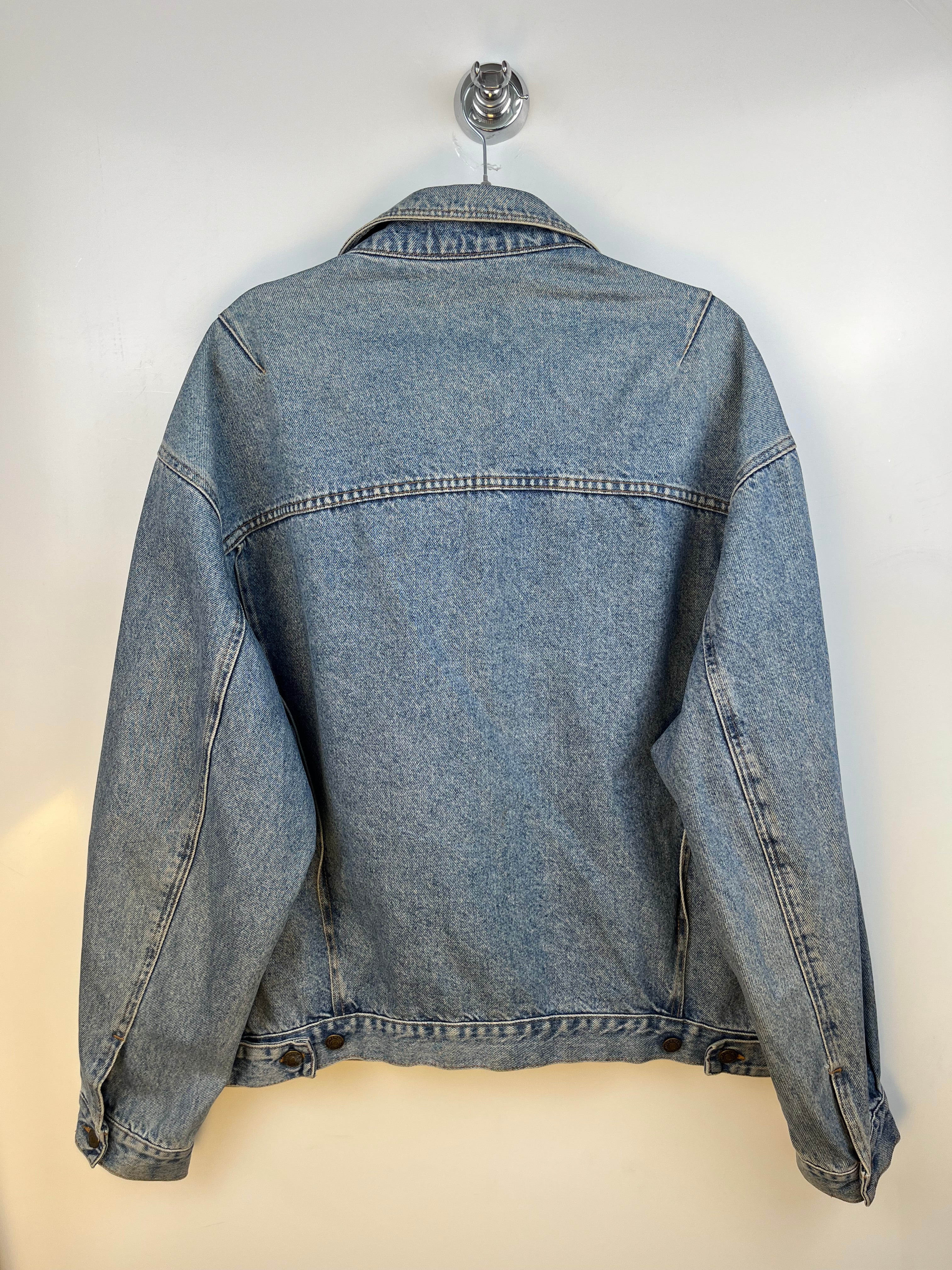 Giacca Jeans Vintage Oversize Denim Chiaro XXL