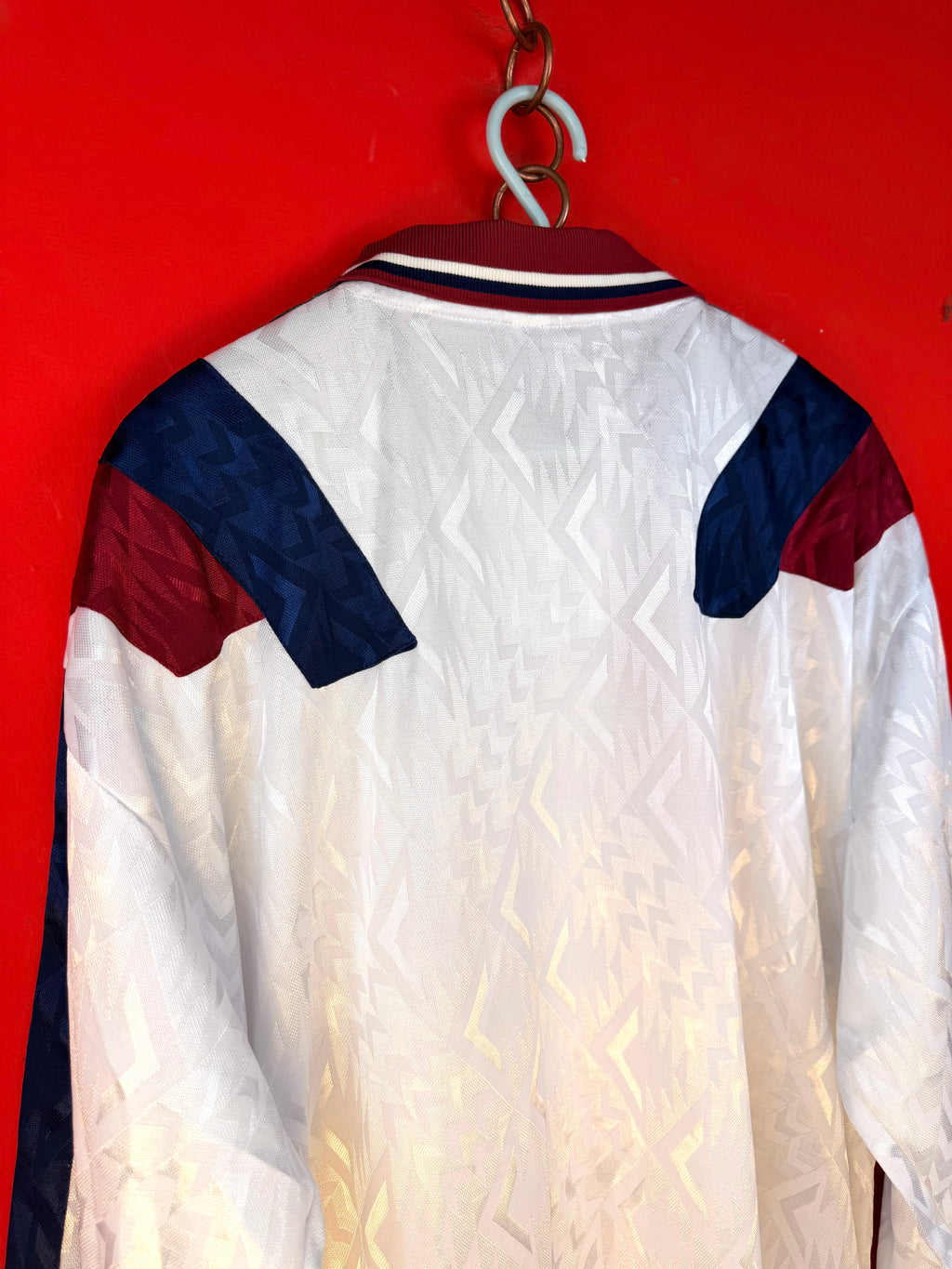 Vintage Royal 90s Long Sleeve Football Jersey