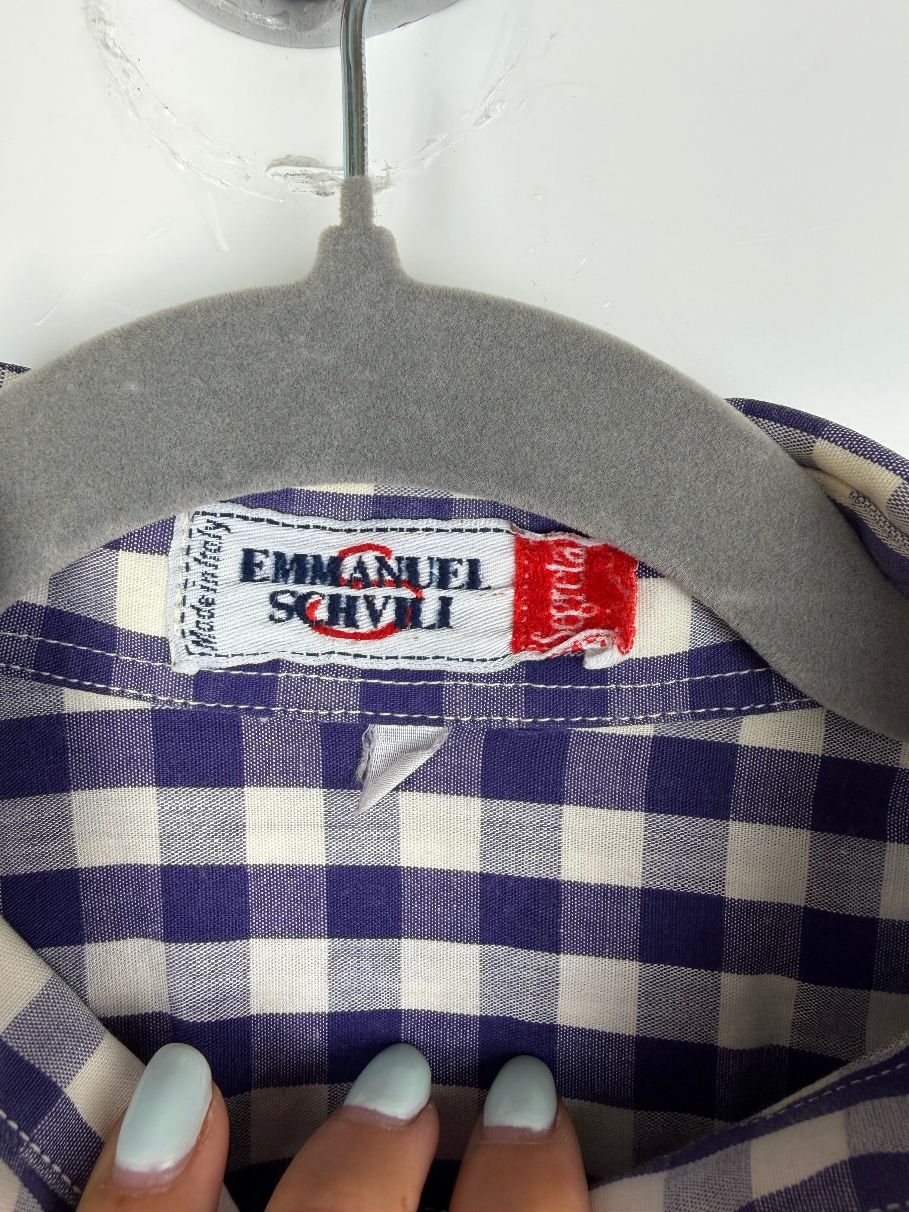 Camicia Vintage Disney Goofy Ricamata Made in Italy