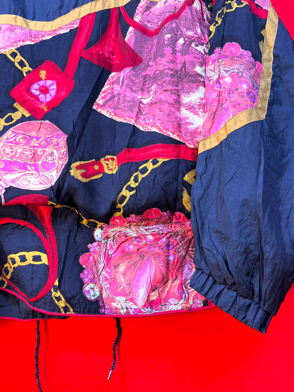 Giacca Vintage 90s Baroque Windbreaker