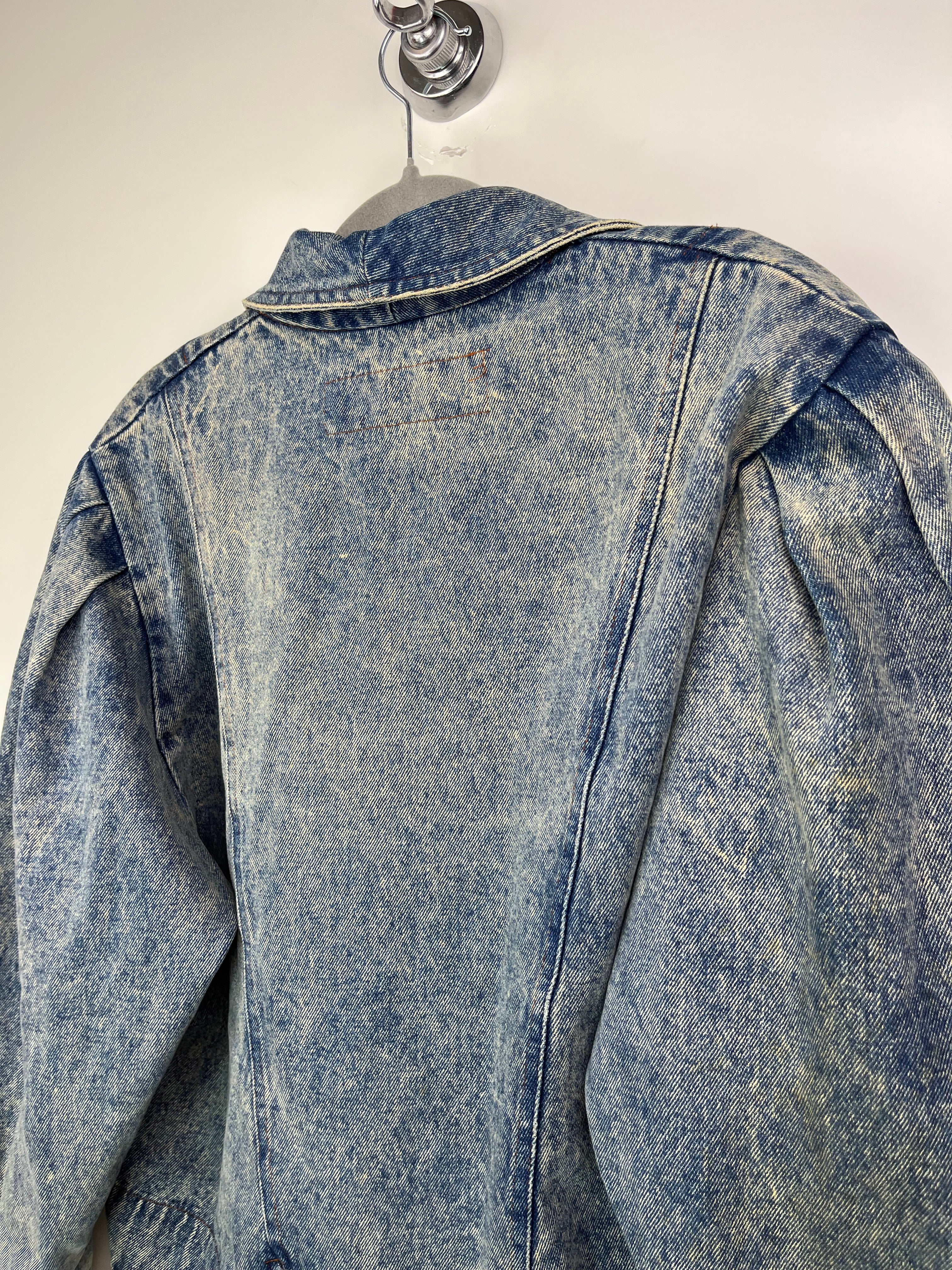 Giacca Vintage Acid Wash Made in Italy Anni ’80
