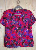 Vintage Floral Statement Blouse