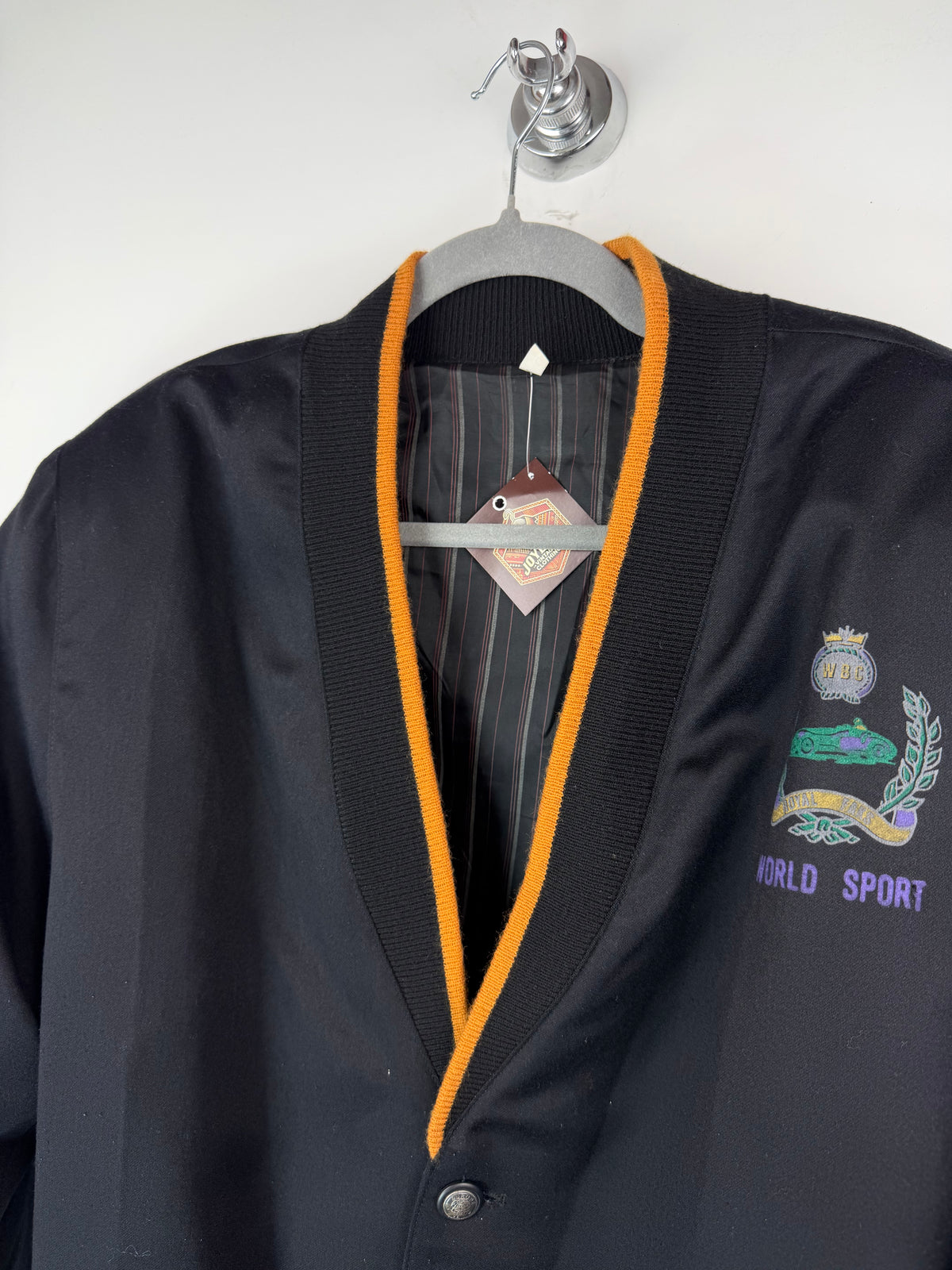Bomber vintage Hombre World Sport